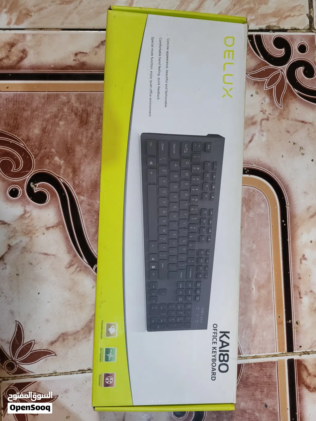 كسبورد USB من شركه DElux السعر 25 ريال سعودي الحاله ممتازه جديد