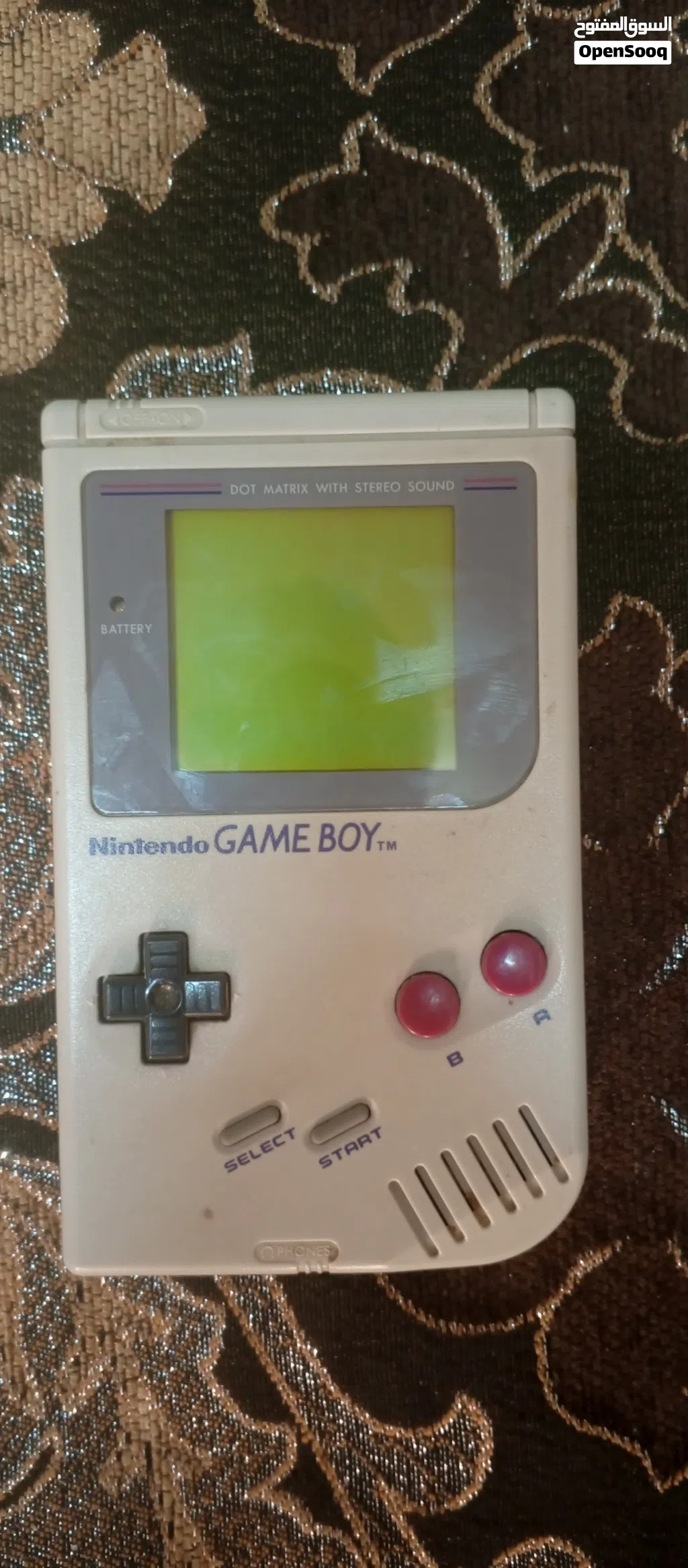 نينتندو جيم بوي قديم أصلي 1989 (Nintendo Game Boy DMG-001)