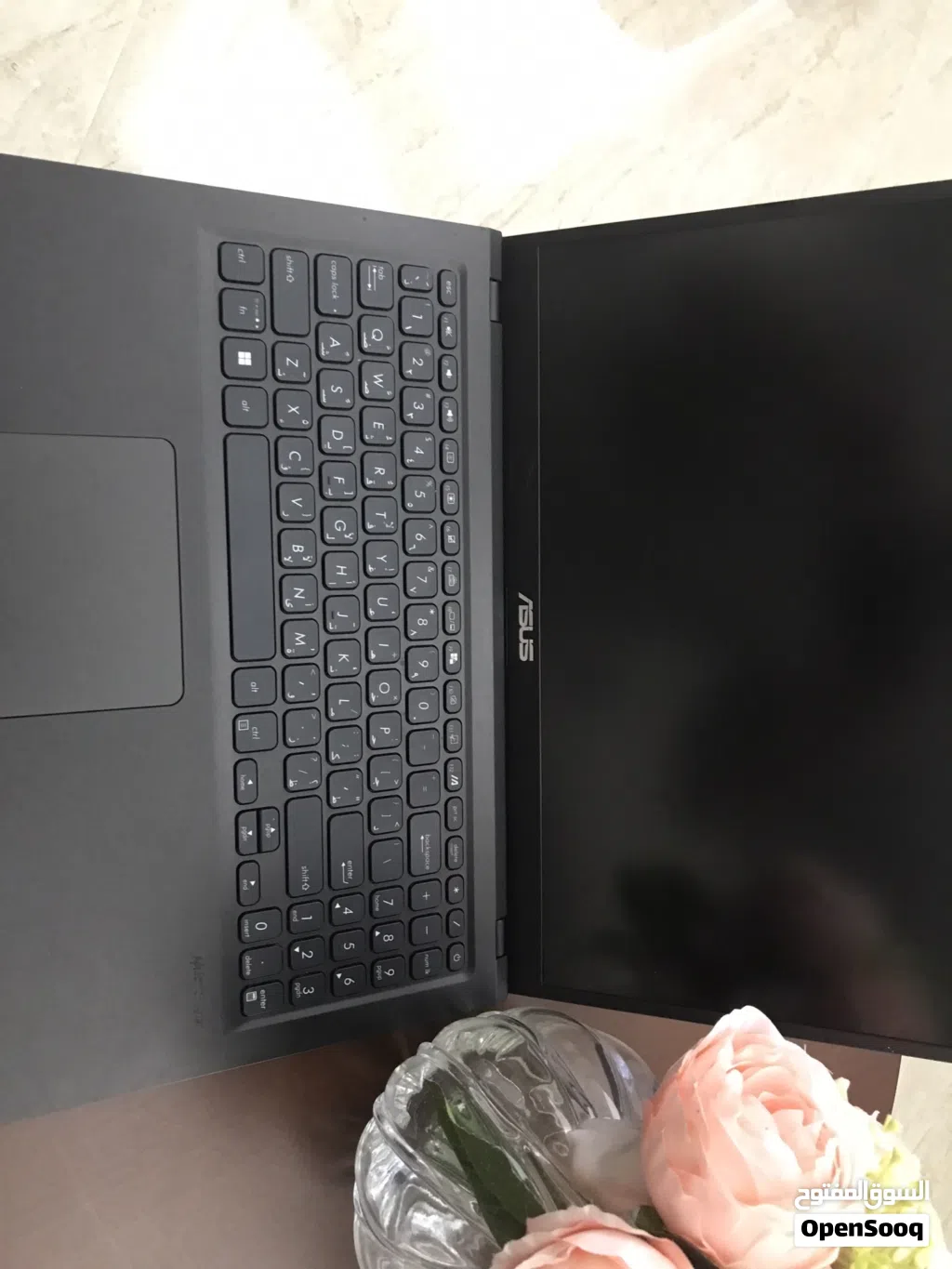 لابتوب ASUS مستعمل مناسب للدراسة والاعمال الخفيفة والالعاب مع الشاحن والاوراق