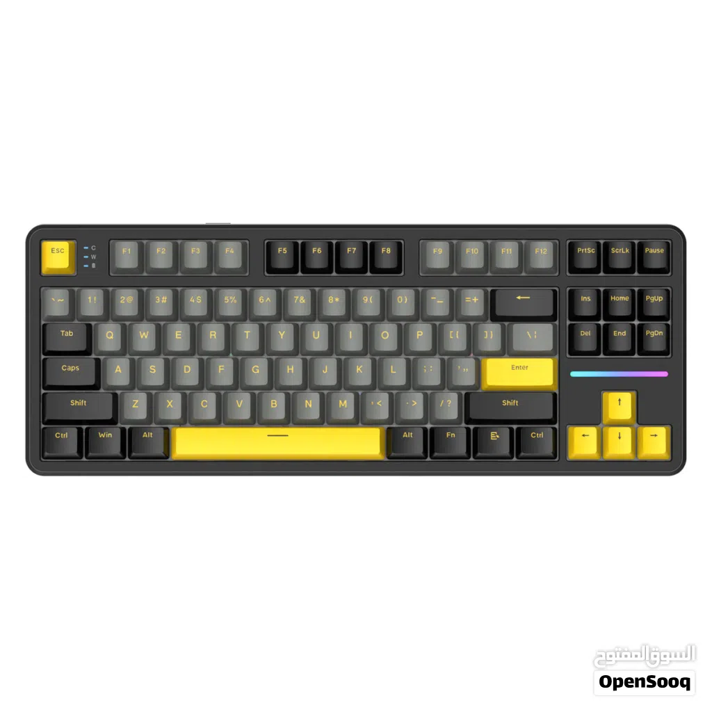 Attack Shark x87 Trio mode mechanical keyboard
