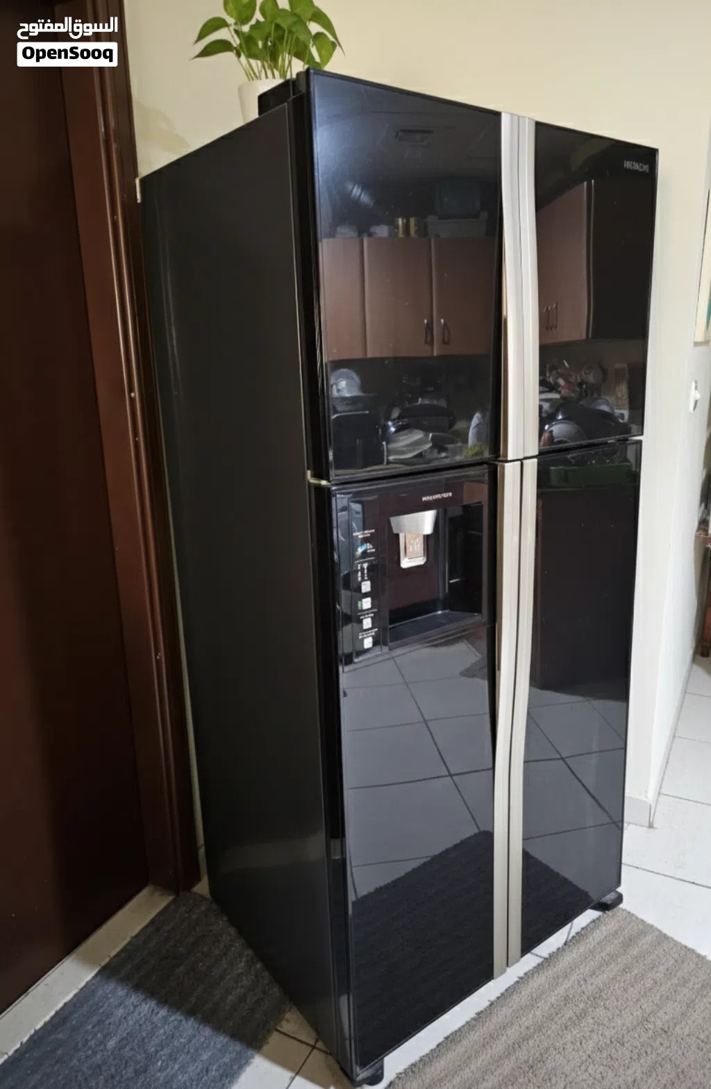 Modern Black Refrigerator
