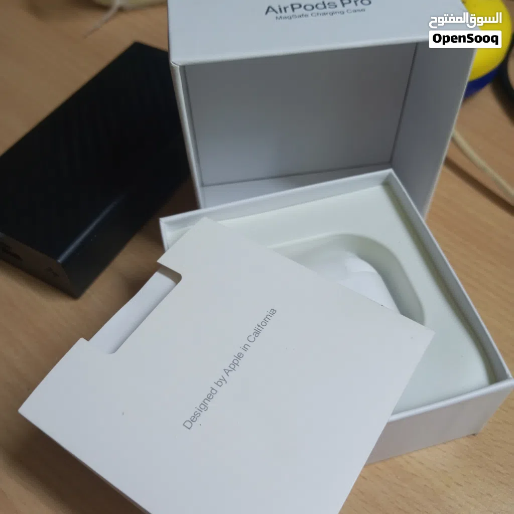 Apple AirPods Pro 2 Original USB-C أبل ايربودز برو 2 أصلية مع ANC وصوت مكاني، مع الكرتونة ومرفقاتها