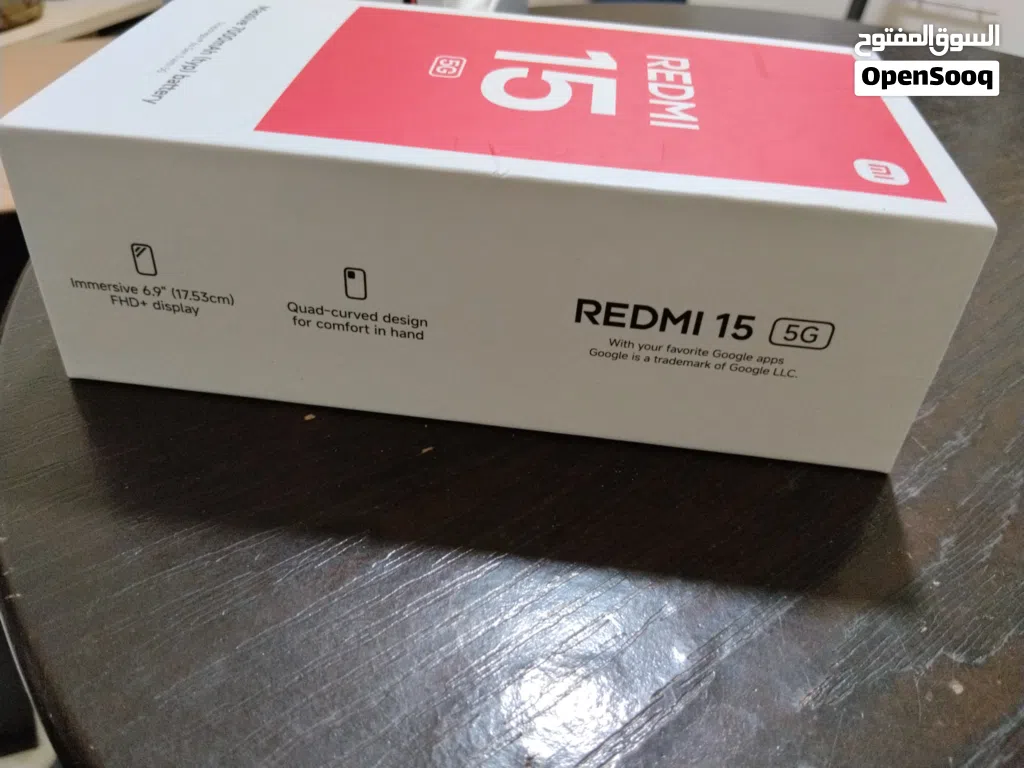 ريدمي 15 5 جي بحالة الجديد