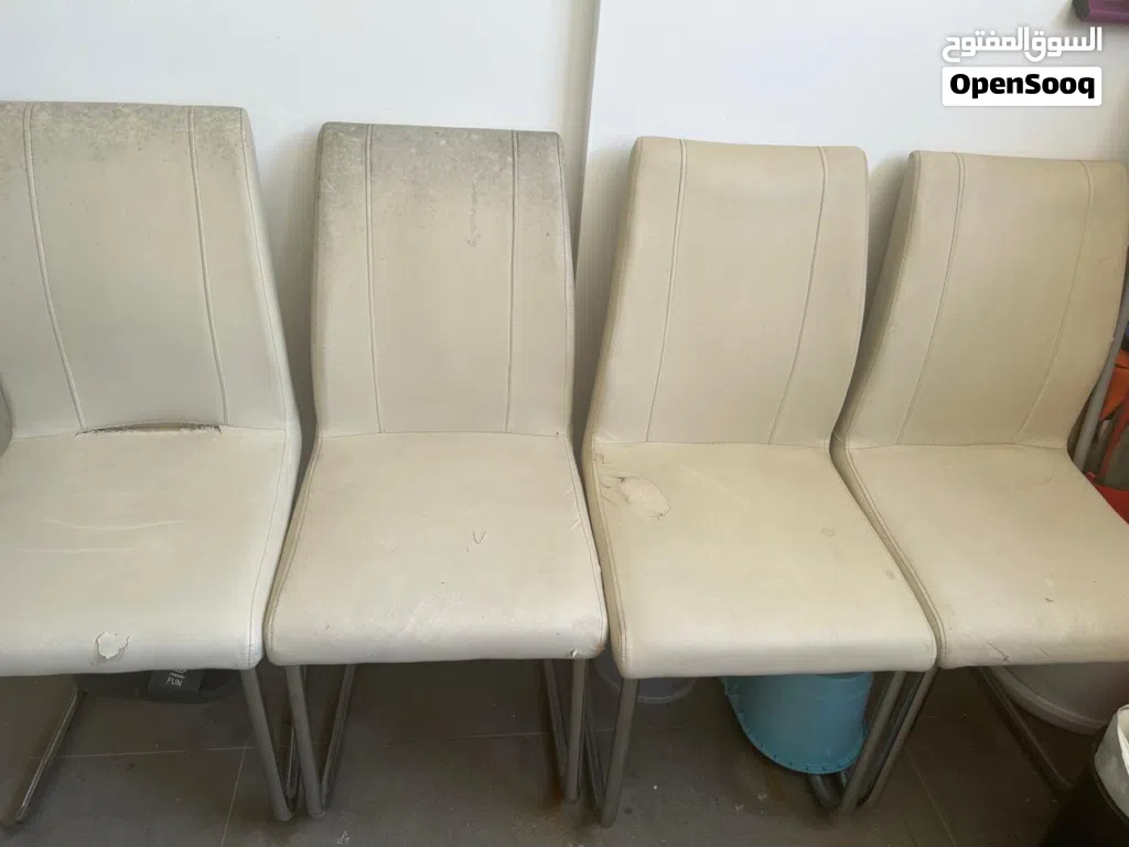 6 Chairs for 5 riyals