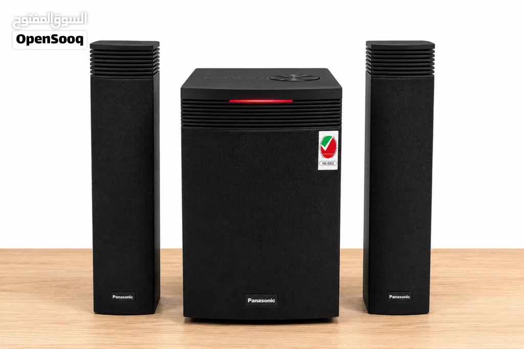 للبيع سماعة Panasonic 2.1 Channel Speaker System موديل SC-HT31GS-K.