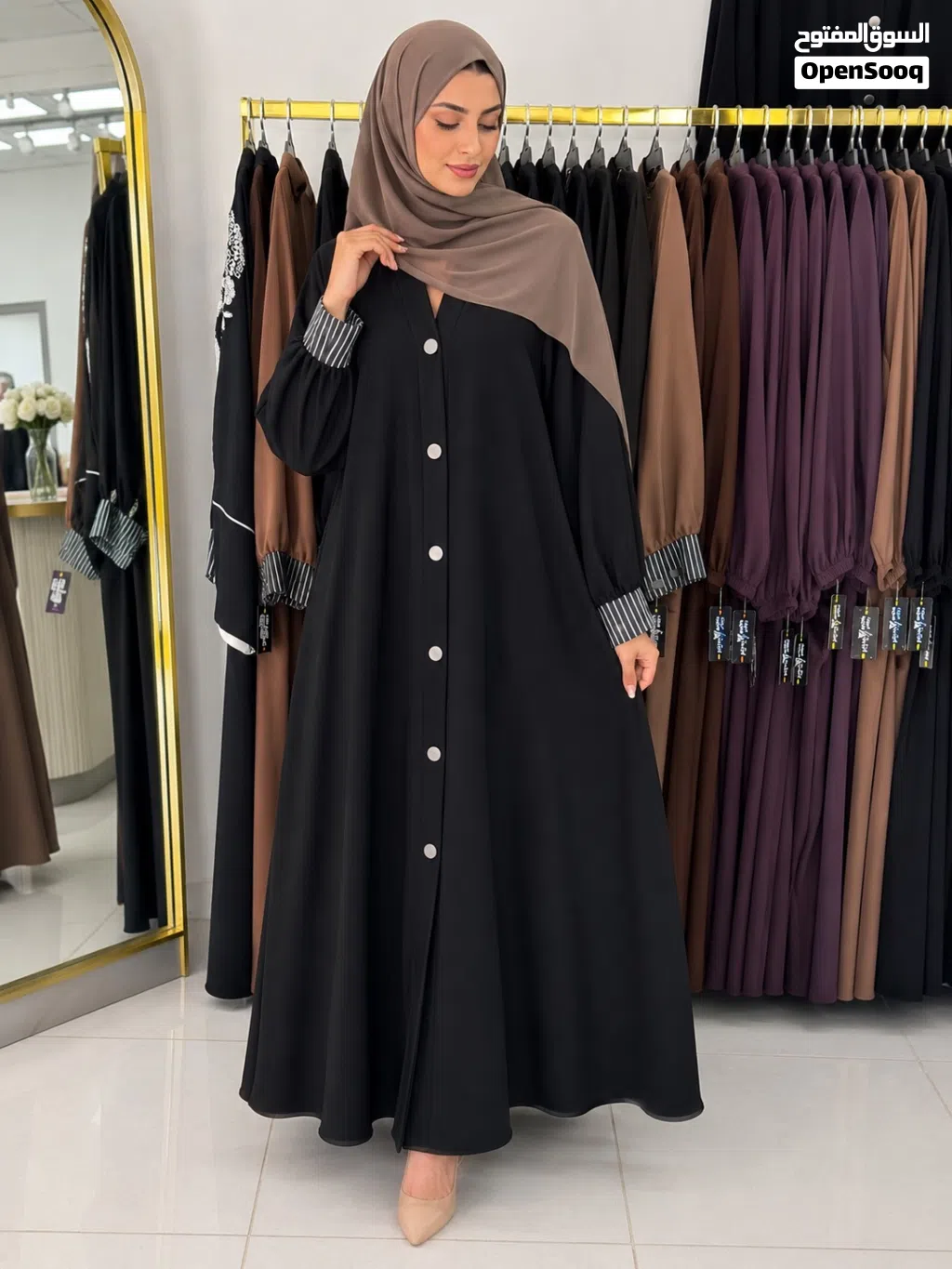 عباية الكريب الملكي الفاخر