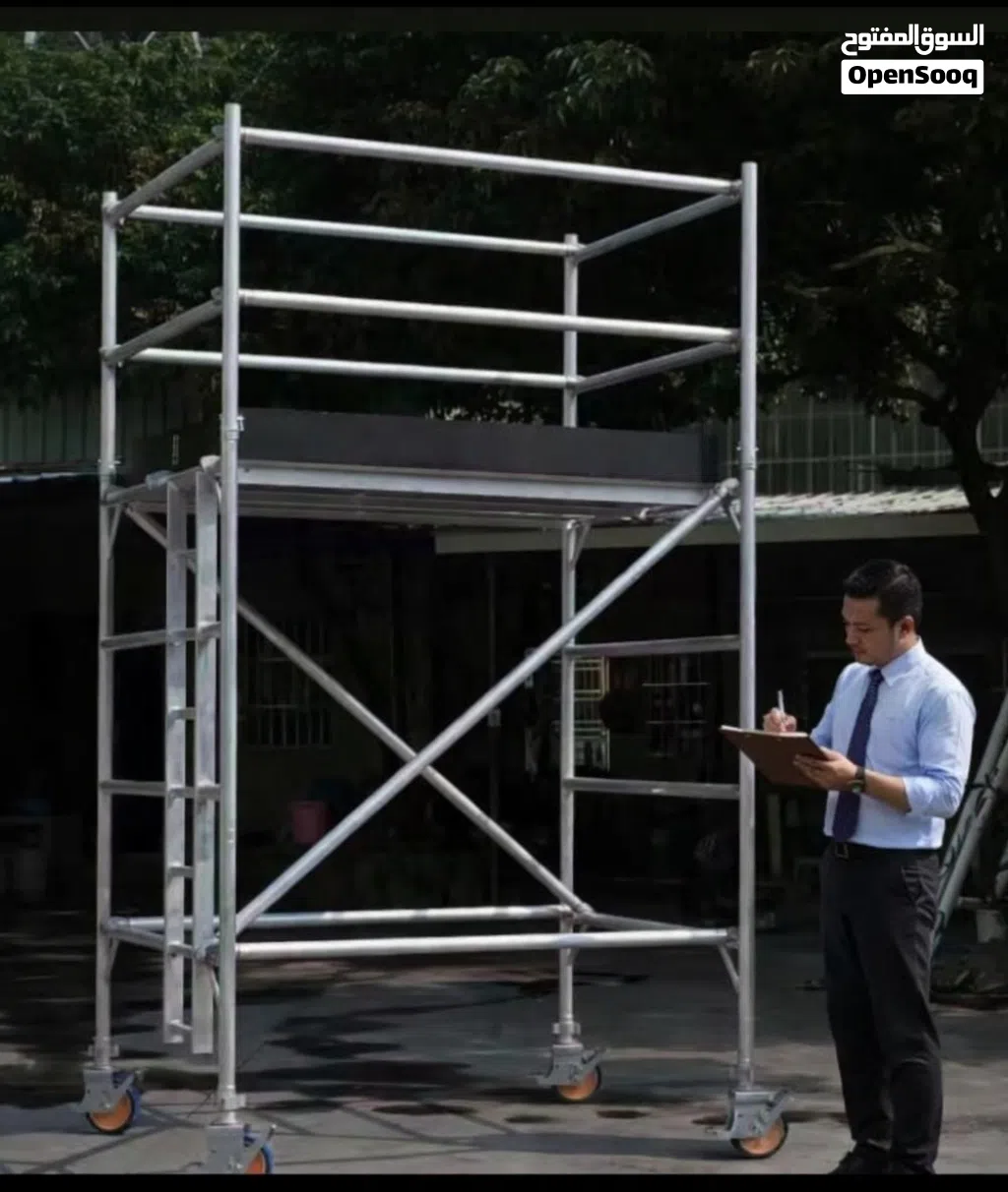 Aluminum & steel cuplock new used scaffolding for sale