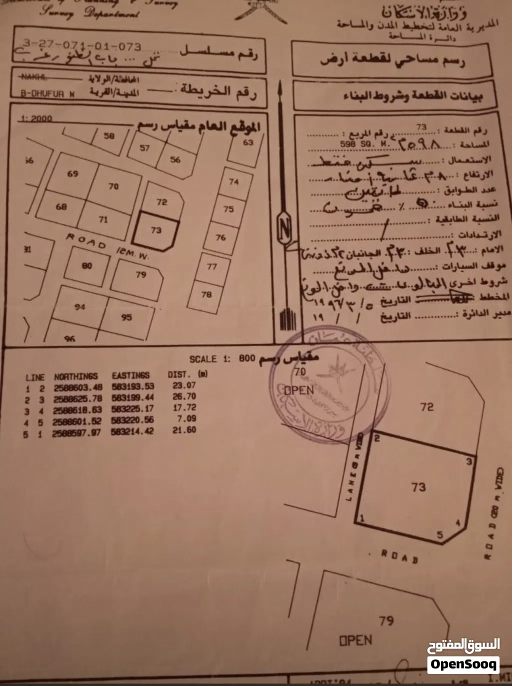 ارض في نخل كونر
