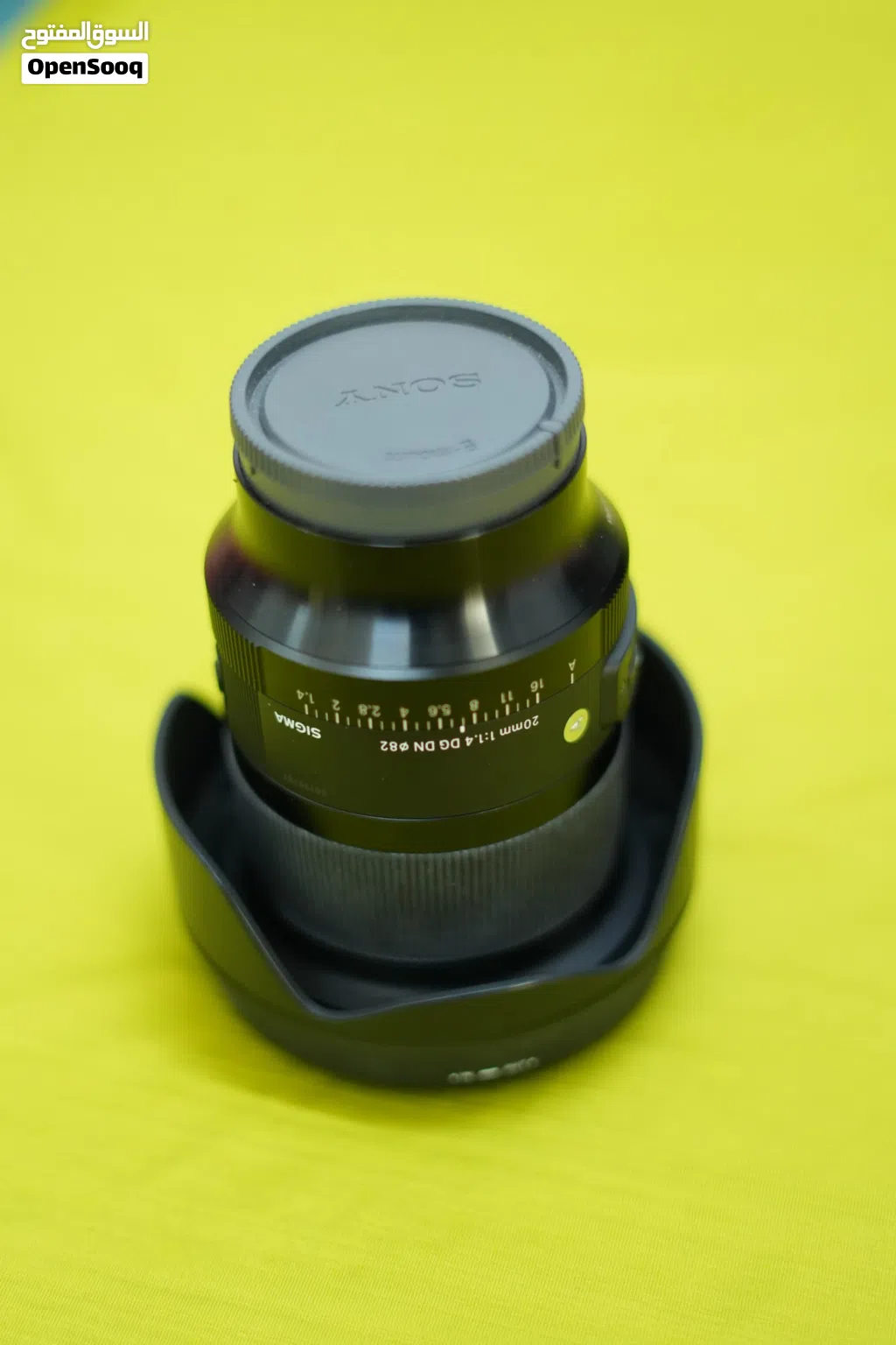 sigam Sony art lenec 20 mm lenec with bill art lenec
