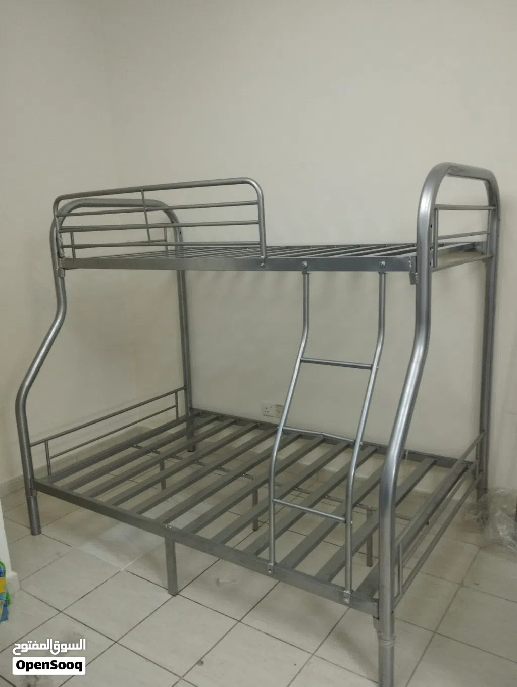 Bunk Beds Silver Colour Heavy Duty Light Usage