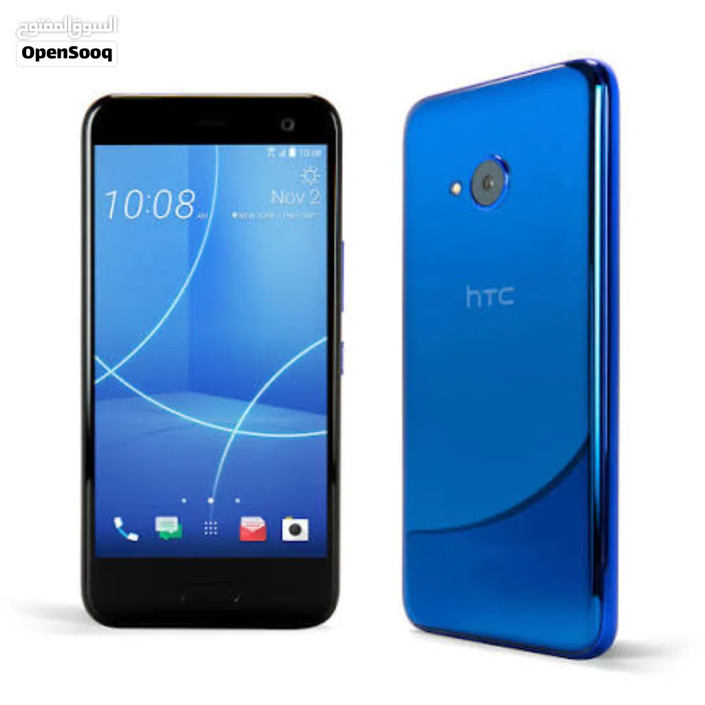 للبيع HTC u11 نظيف جدا ع بي ذ64 فول صوت كامرة نظافة شحن