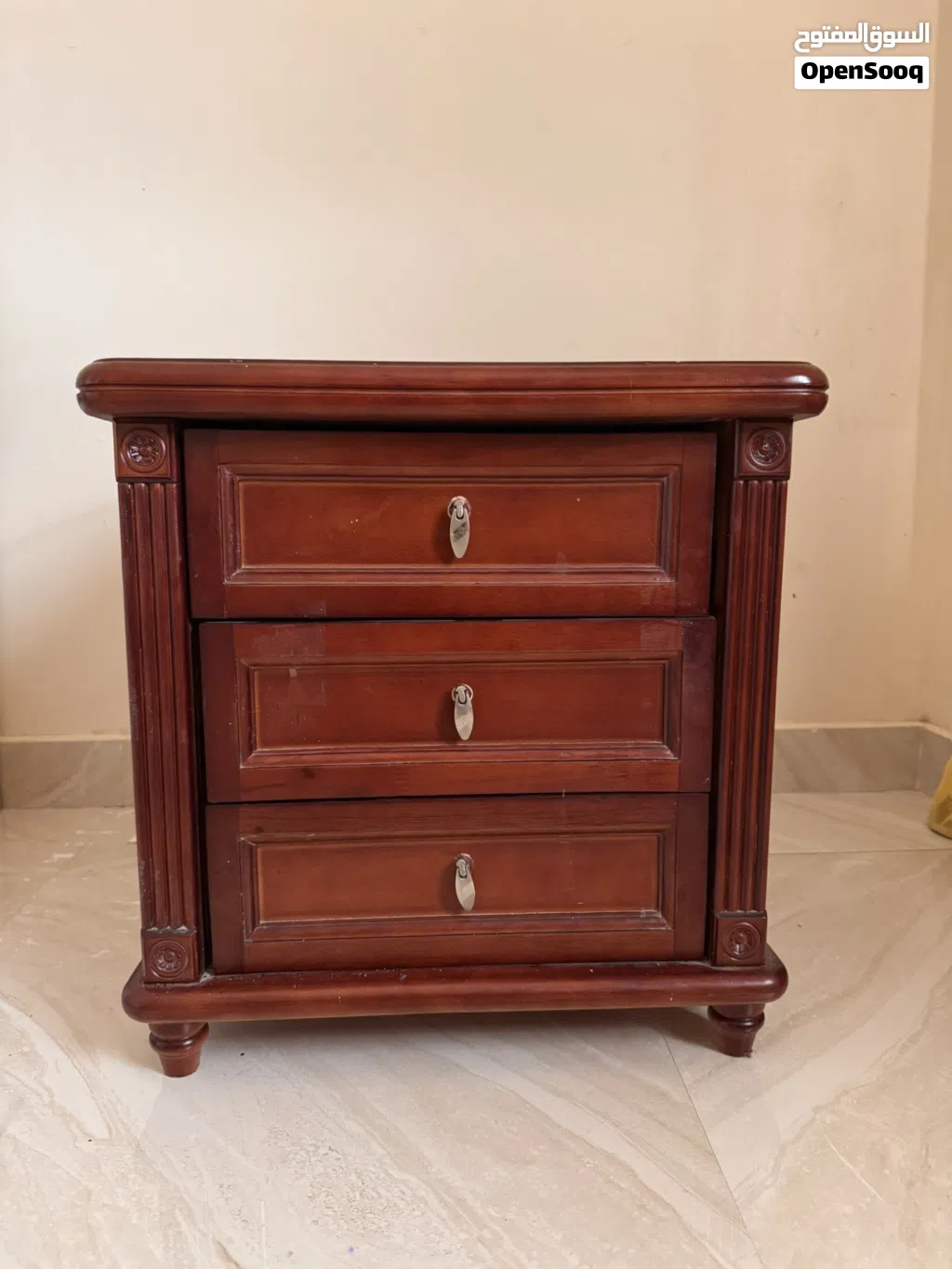Side table, drawer, round table, wardrobe