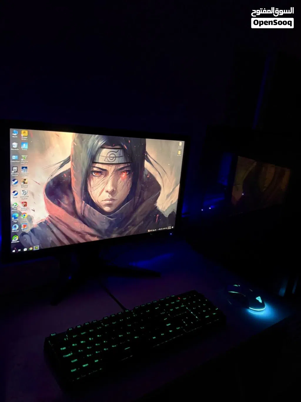 للبيع PC Gaming كامل بحالة ممتازة