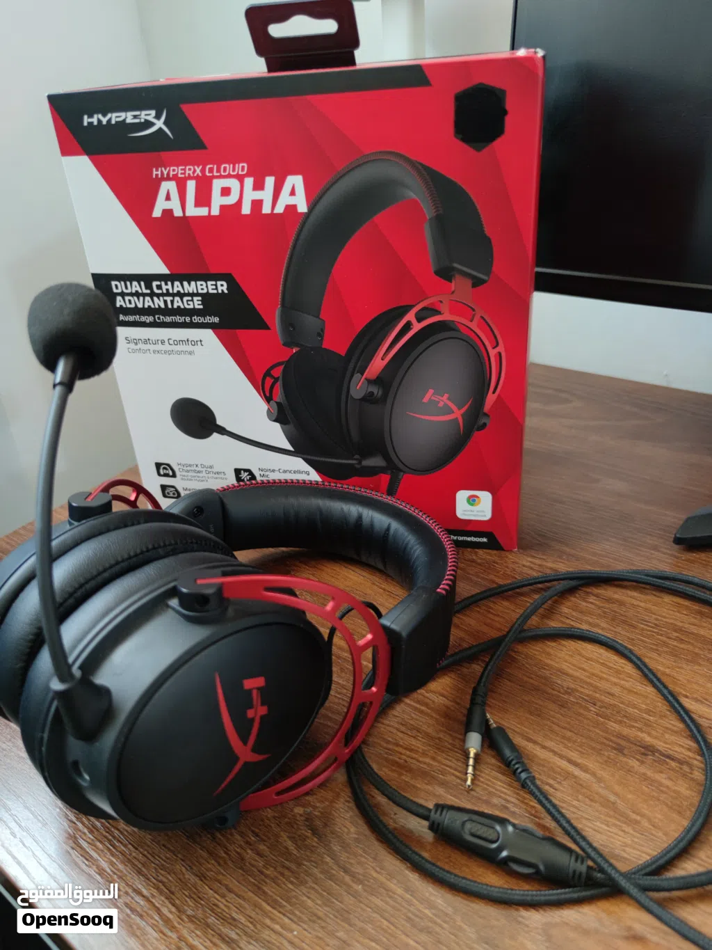 سماعة هايبر اكس كلاود الفا hyperx cloud alpha