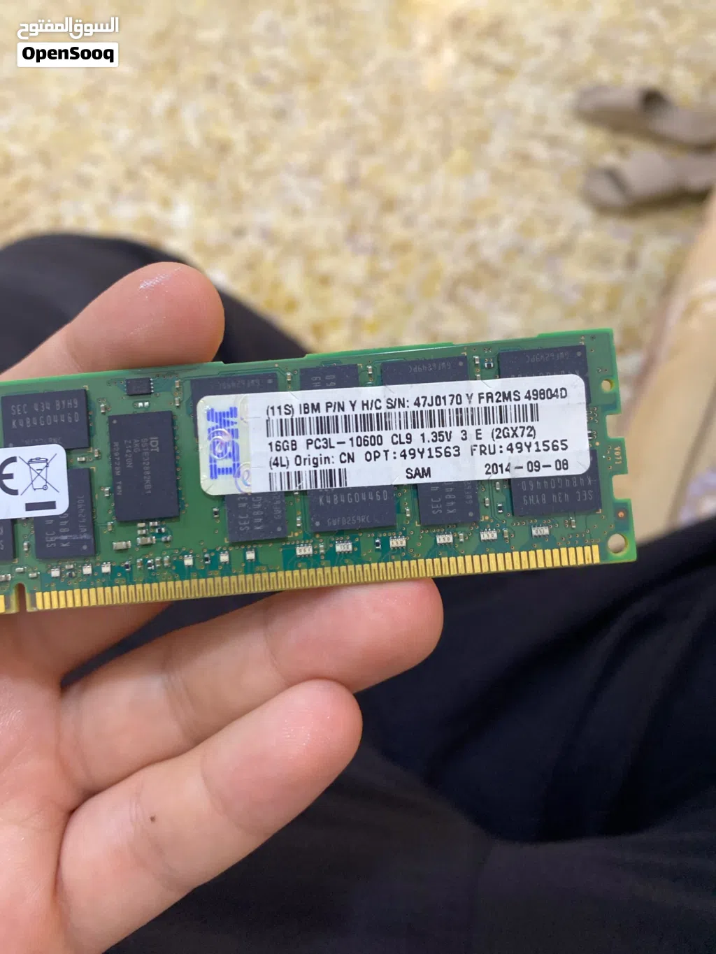 السلام عليكم رام ddr3 للبيع