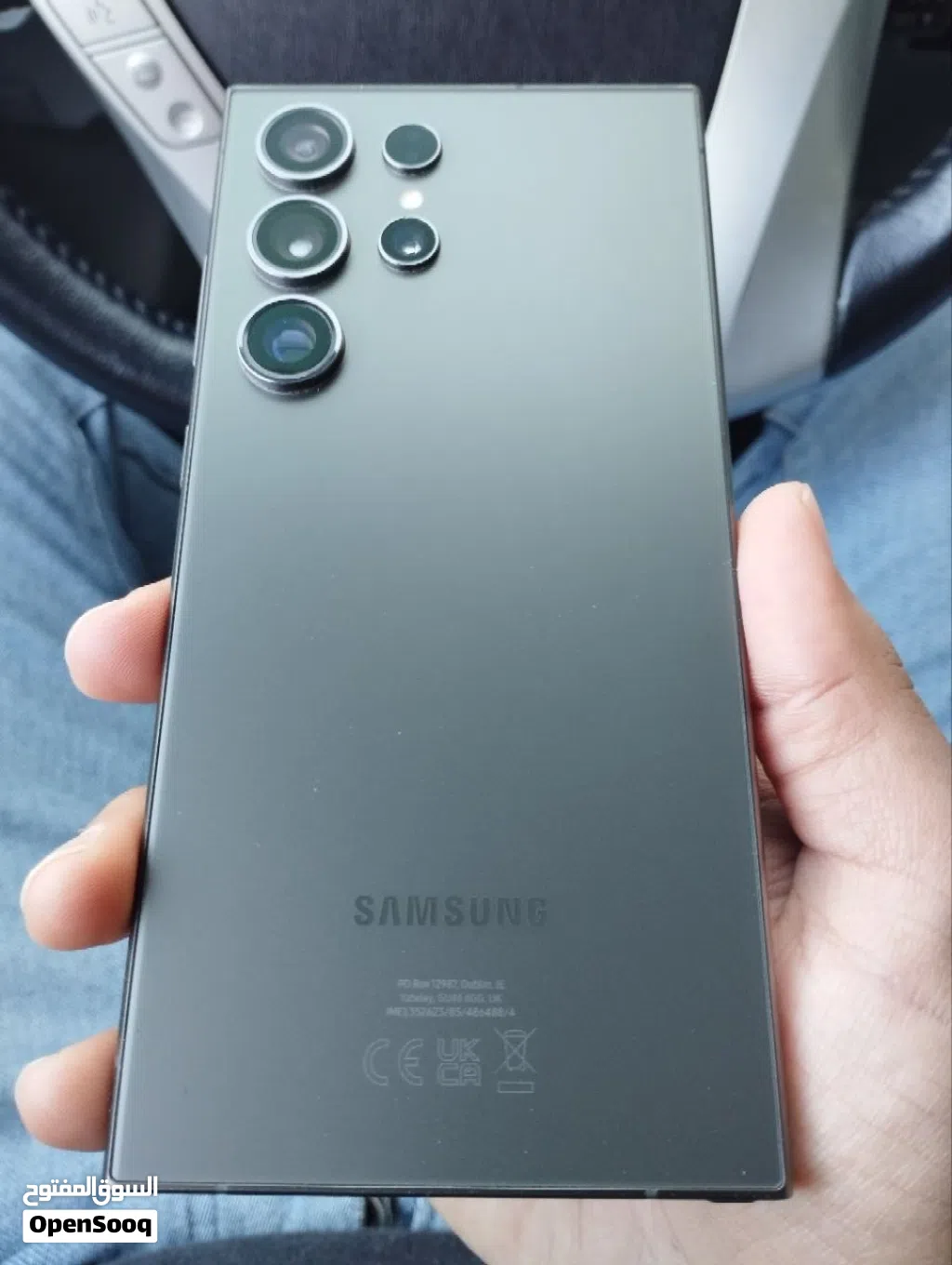 للبيع Samsung S24 Ultra 512GB النسخة العالمية شريحتين استخدام خفيف قابل لتفاوض