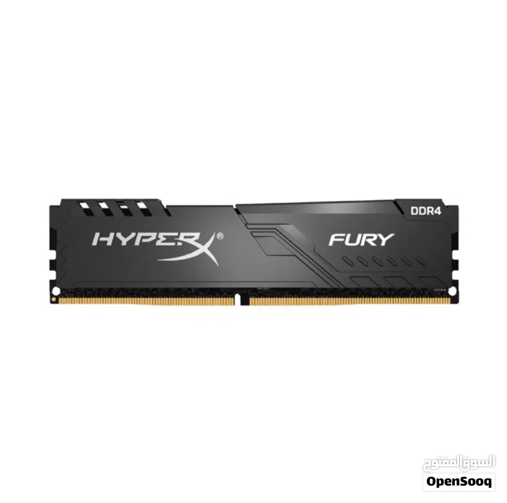 رام هايبر إكس فيوري DDR4 بحجم 8 جيجا بسرعة 2666MHz - نظيفة جدًا بحالة الوكالة