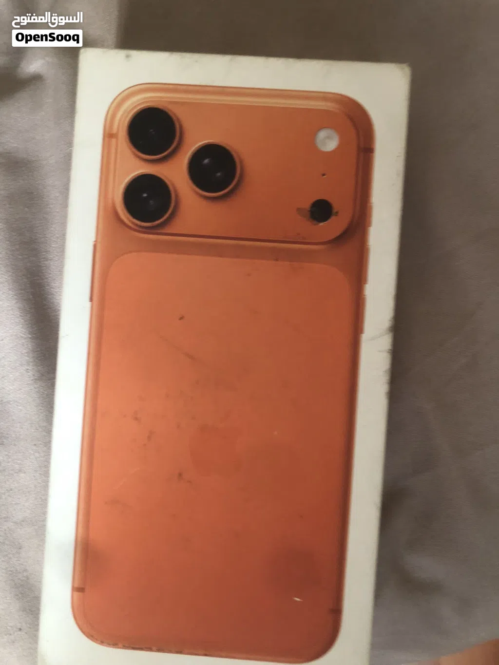 iPhone with broken screen