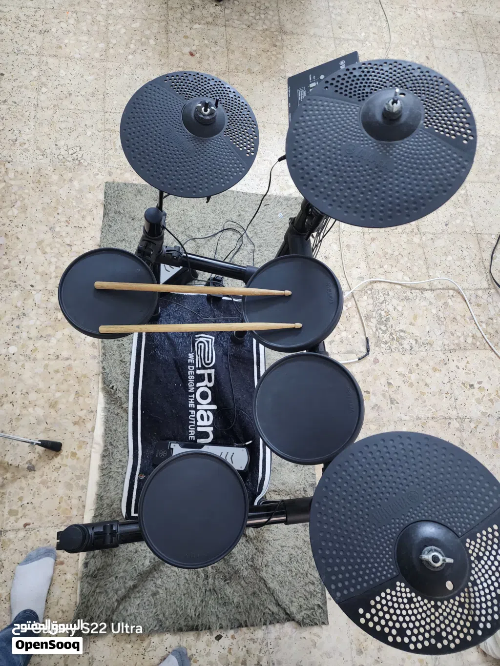 درمز Yamaha dtx402k مستعمل بحالة الوكاله