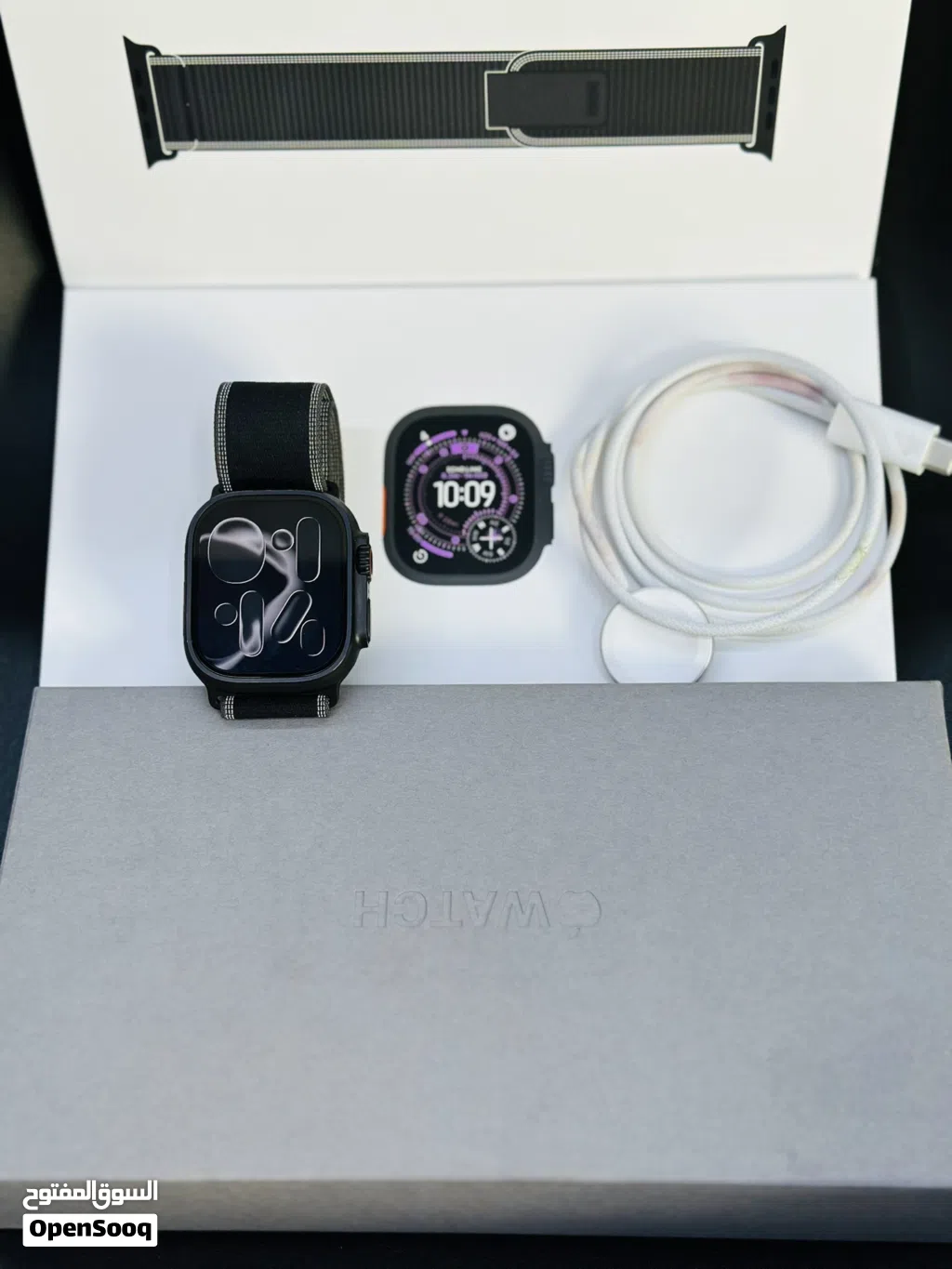 Apple Watch Ultra 3 49mm back titanium 11months under warranty with box and cable 100% battry health