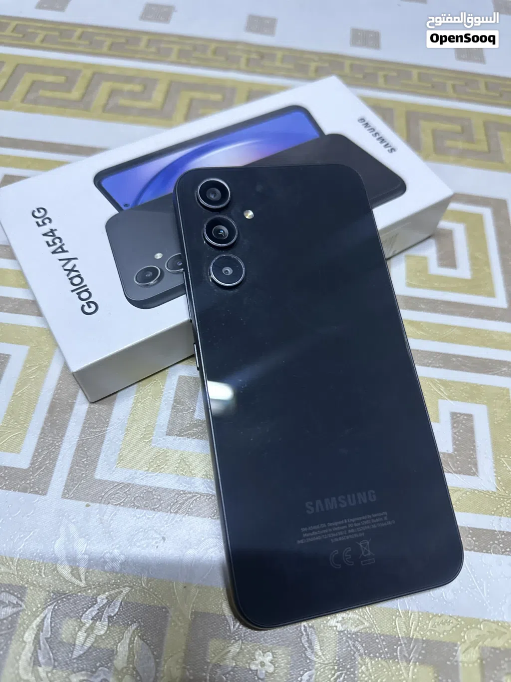 بباكوه A54 5G 265GB لا يوجد اي عيوب او خبوش وخالي من الصيانة نهايته من الاخير وافضل سعر 1350