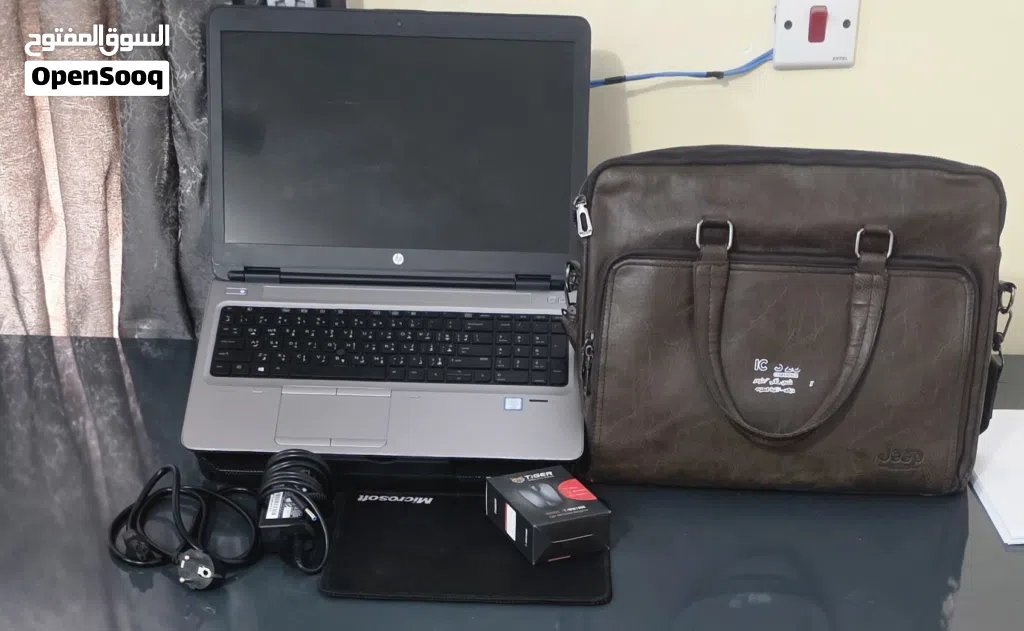للبيع: حزمة تقنية متكاملة - HP ProBook 650 G3 مع ملحقاته