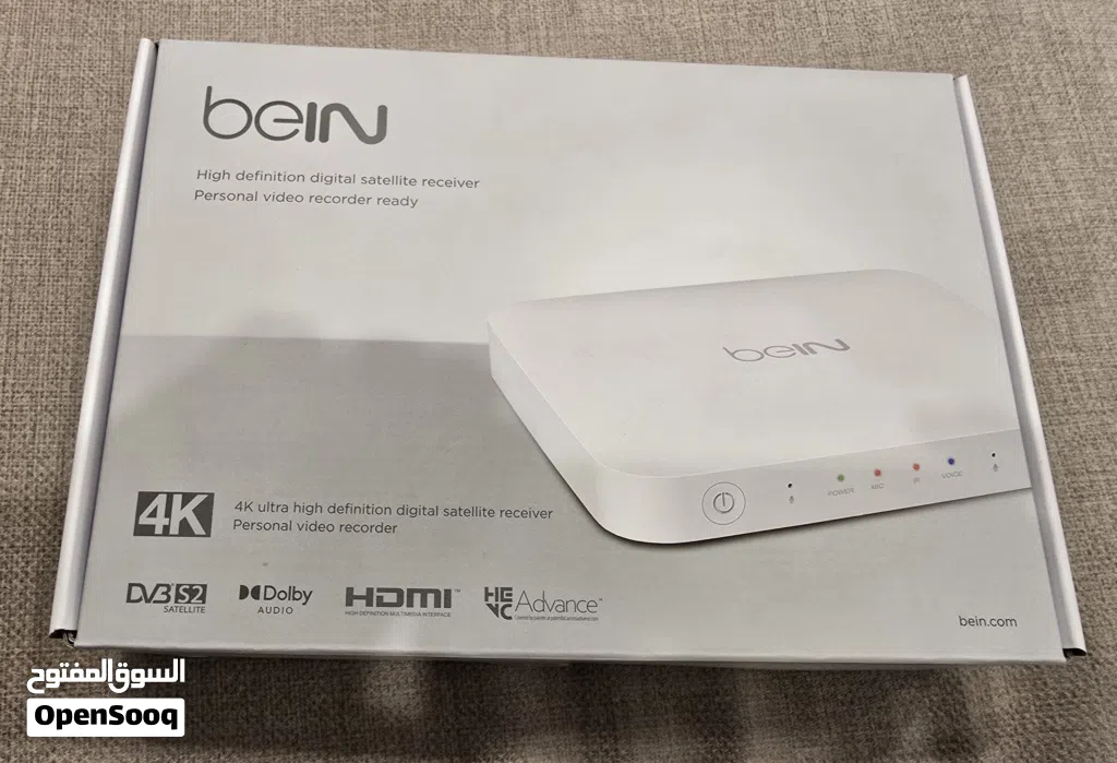 جهاز beIN Sport جديد بالكرتون + اشتراك التميت (Ultimate) أعلى باقة 3 شهور