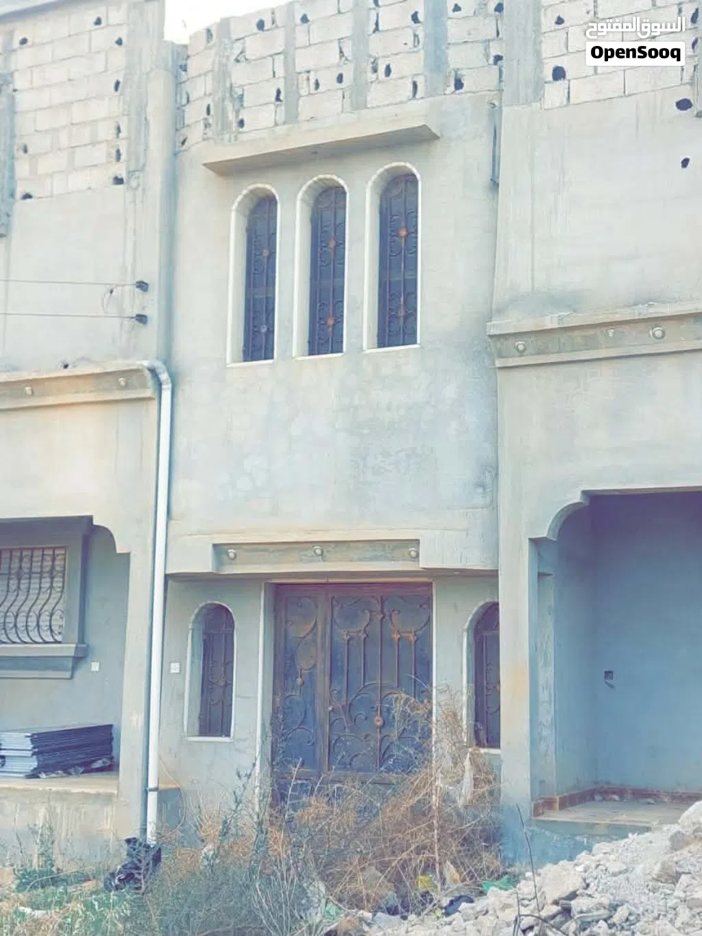منزل للبيع في بوهادي (مخطط الشقعابي) الرض (400)م دورين.مسقوف(220)م.والسعر قابل للنقاش