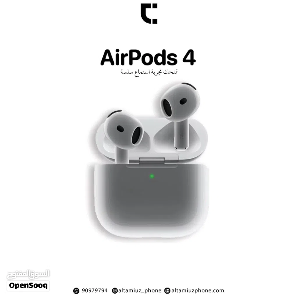 AirPods 4 سماعة ابل الجديدة