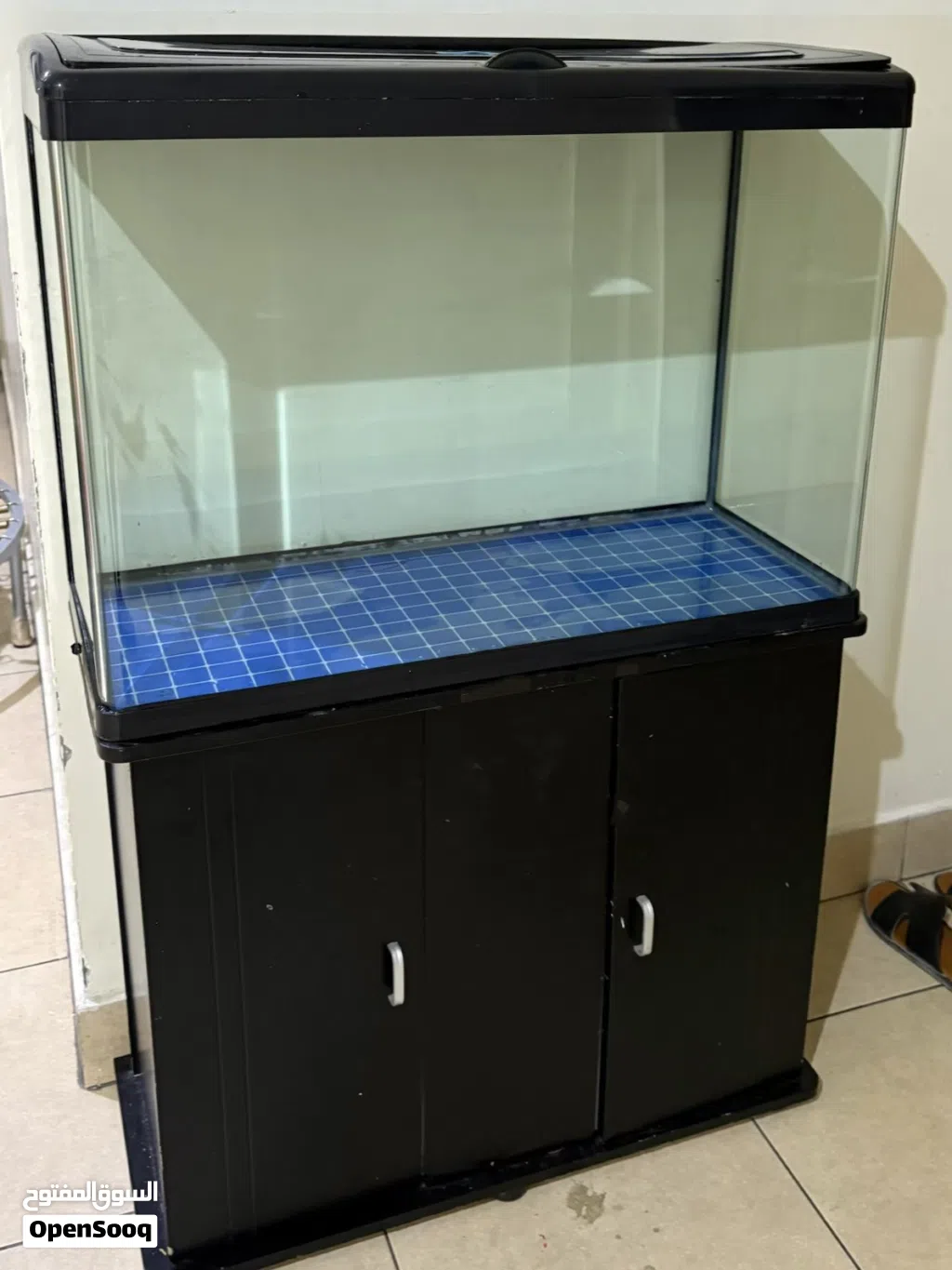 بيعه سريعه حوض سمك مع فلتر معالج واكسسوار fish aquarium
