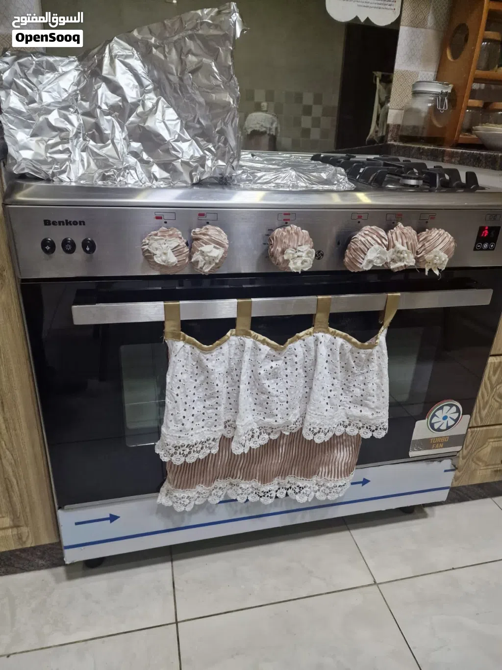 فرن بحاله جديد استعمال أشهر فقط