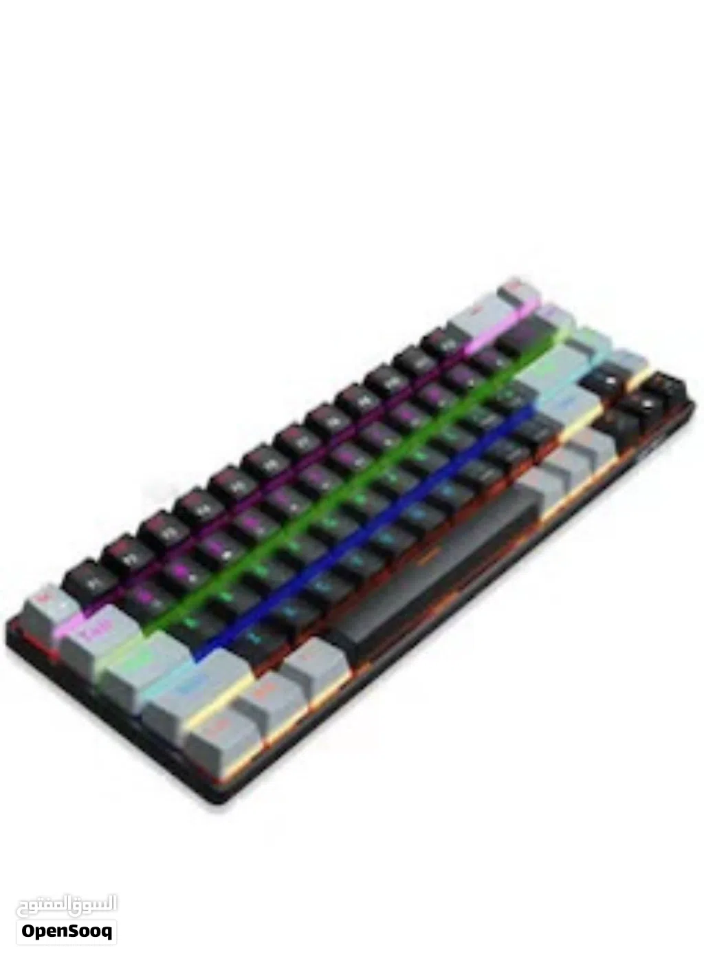RGB Mechanical Backlit Gaming with gaming mouse free Keyboard كيبورد قيمنق ميكانيك مع ماوس مجاني