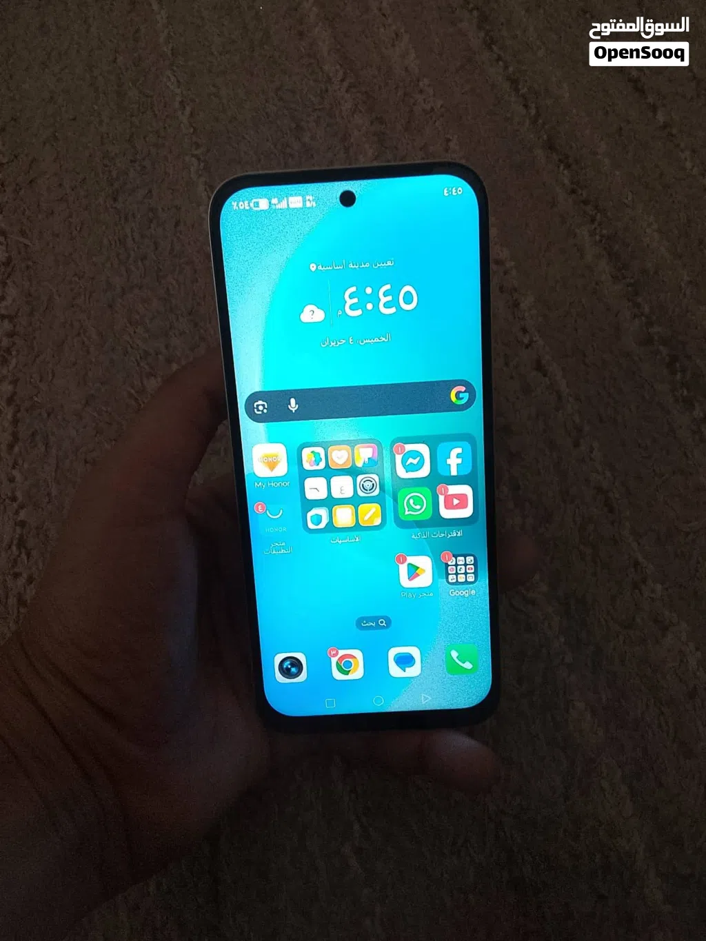 هونور X6c بحالة الجديد استعمال شهر فقط