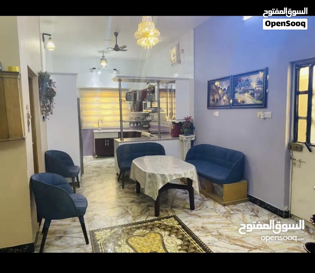 بيت طابق ثاني معزول كليآ مؤثث بلكامل ديلوكس المساحه 160من ضمن العقار 200