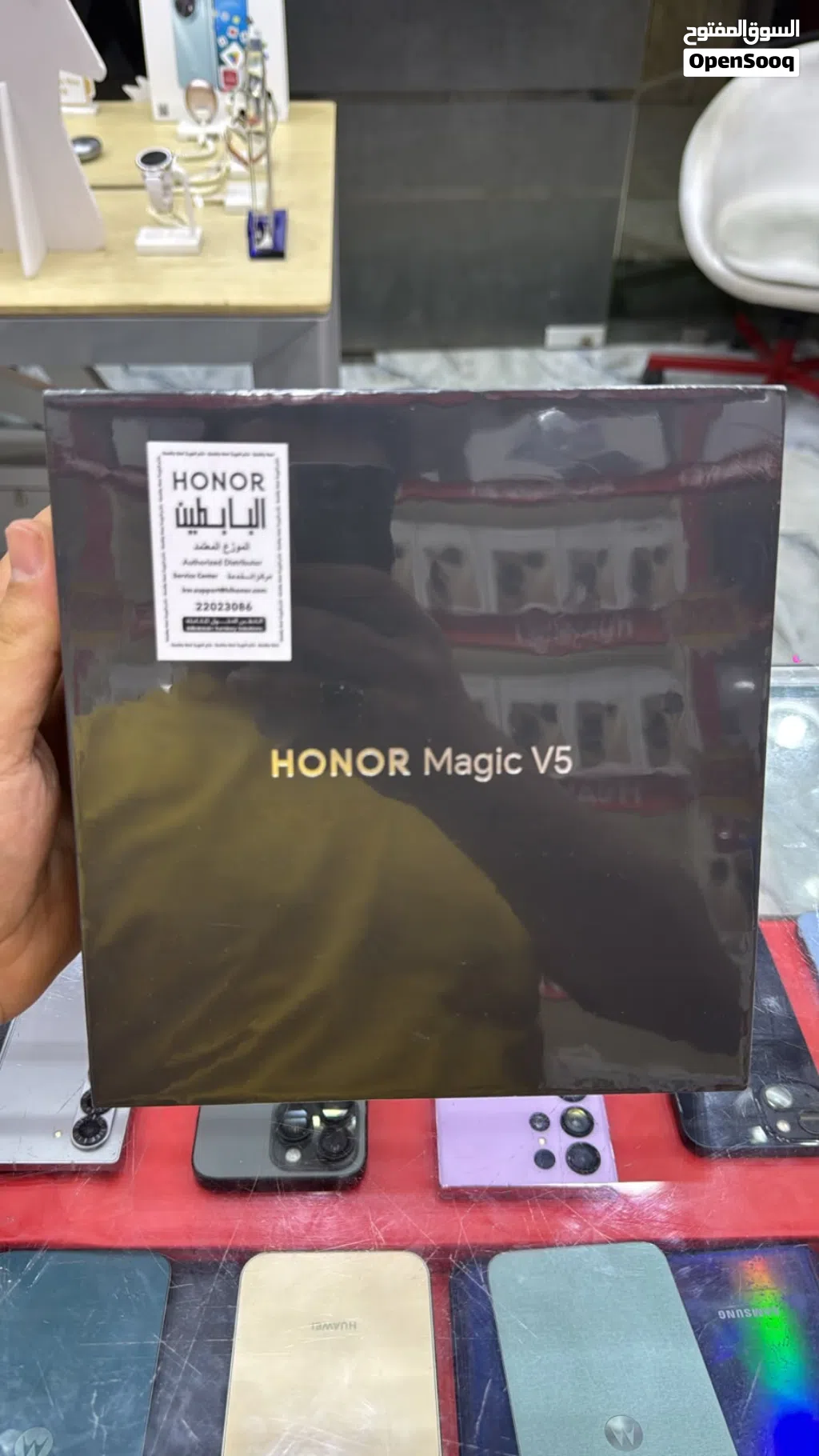 هاتف Honor Magic v5 جديد بسعر ممتاز