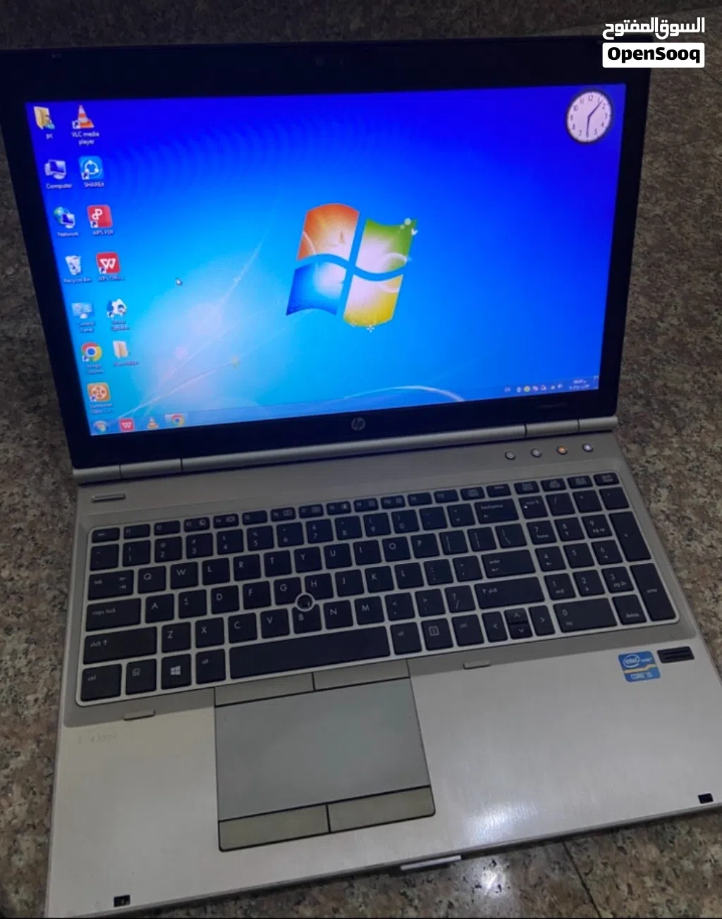 لابتوب hp رام8 هارد320 مستعمل بطاريه جيده