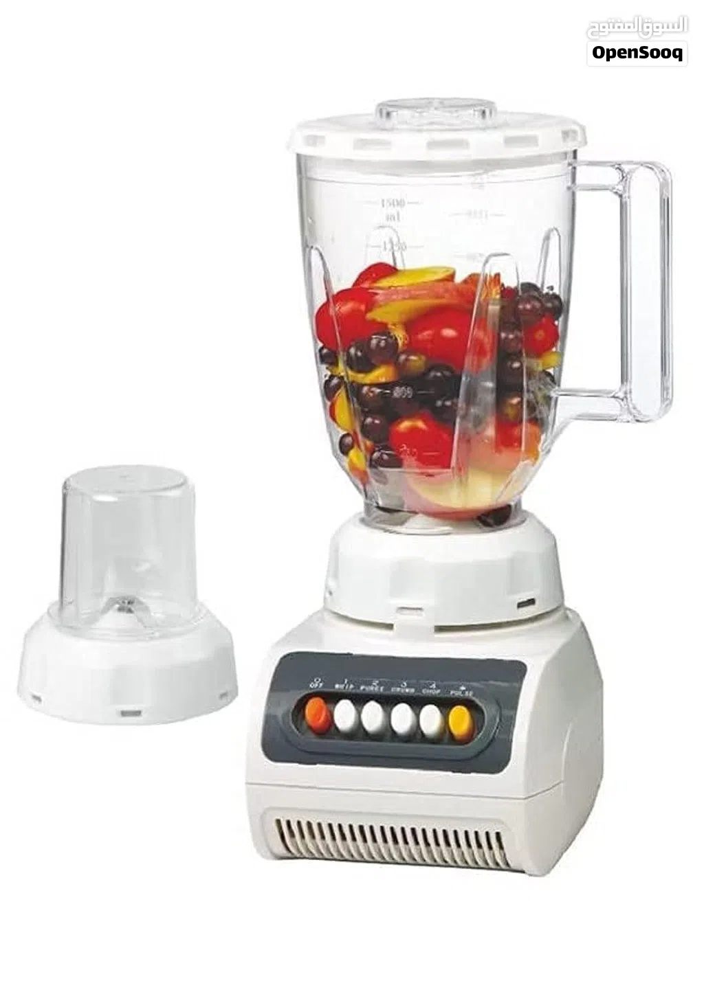 خلاط كهربائي Blender ST-999 (2×1)إذا كنت تبحث عن خلاط عملي وقوي للمطبخهذا الخيار المثالي لك!