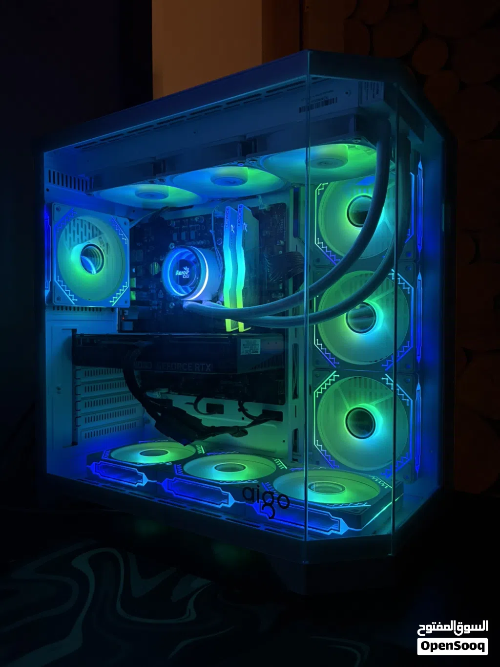 RTX 5070 GAMING PC GRRAT CONDITION بيسي جيمنج