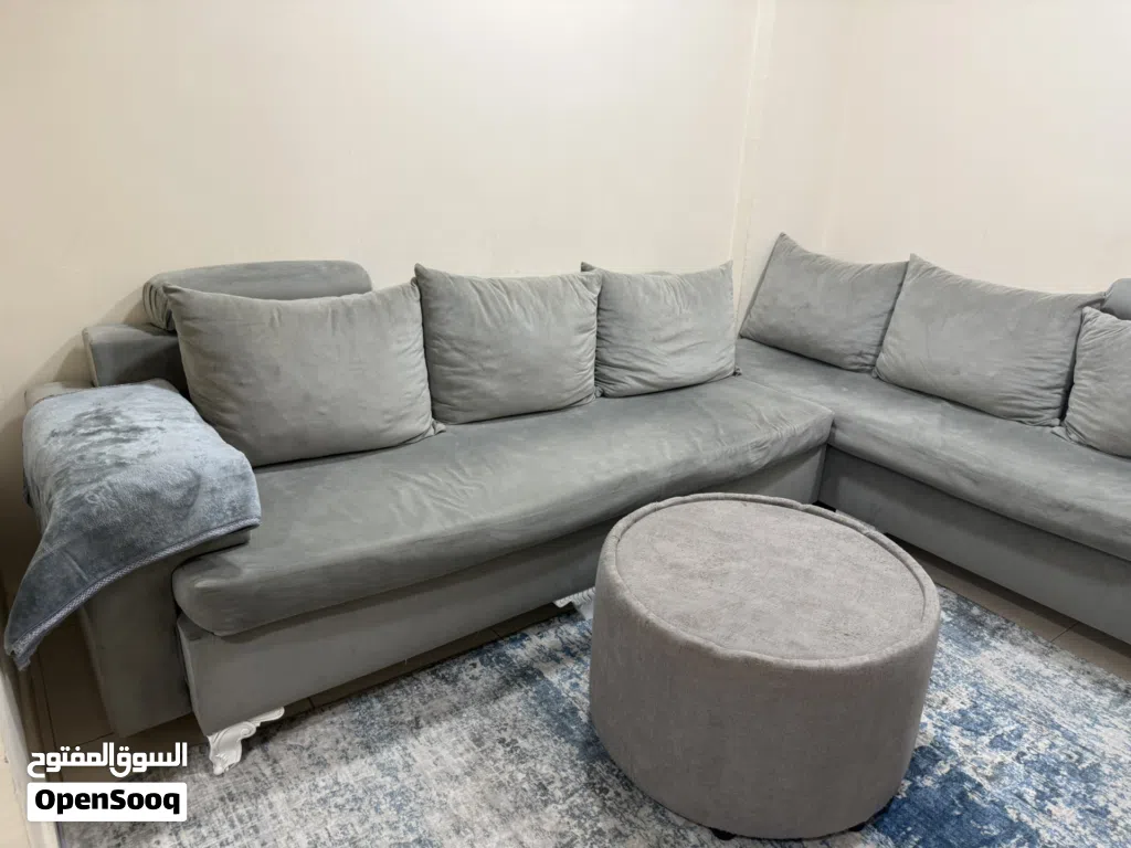طقم كنب كورنر 7 اشخاص بسعر 45 ريال