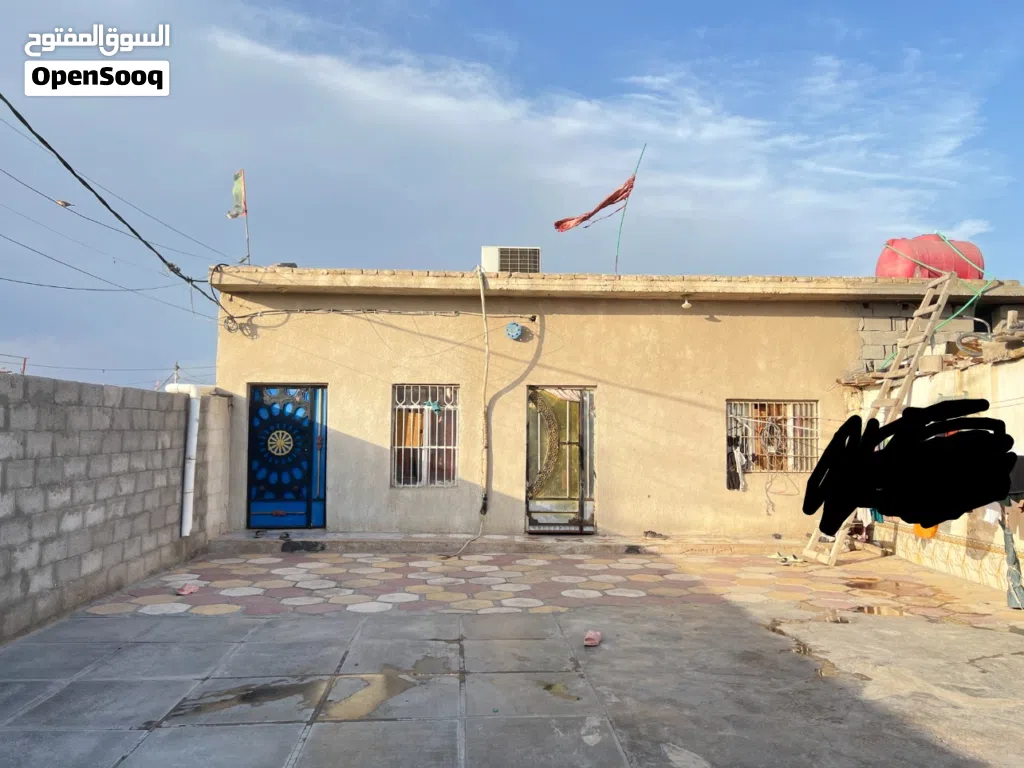 بيت تجاوز مسلح كونكريت بيت ركن بناء بلوك بيت على شارع المدارس مساحةًالبيت 400متر بيت كلش كبير