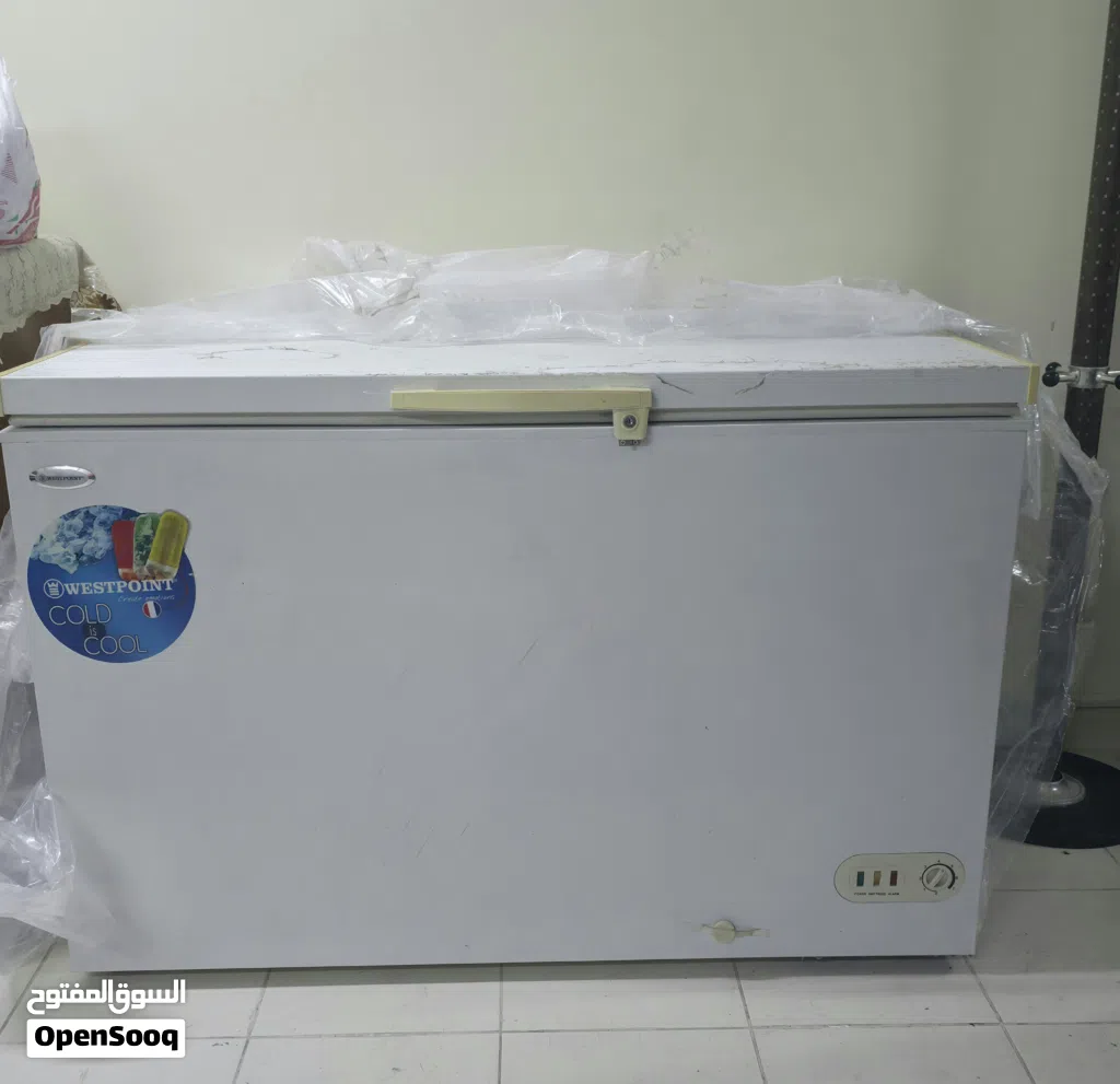neat and clean freezer