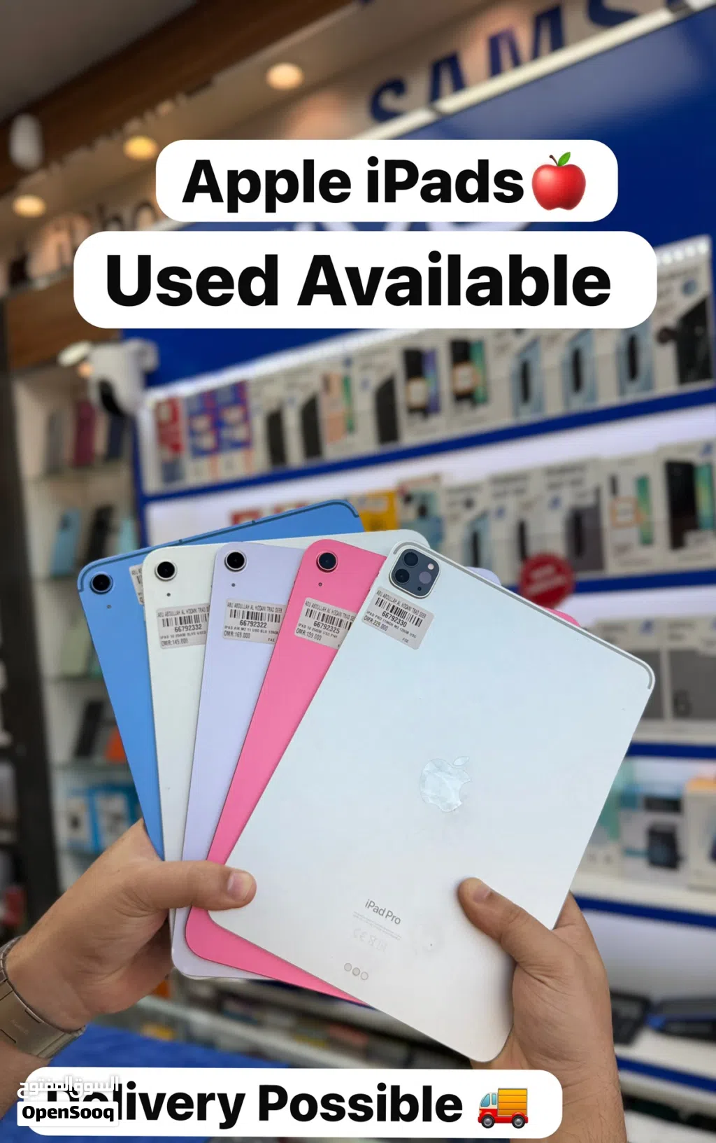 Apple ipads 128Gb 256Gb starting 89/- Riyal