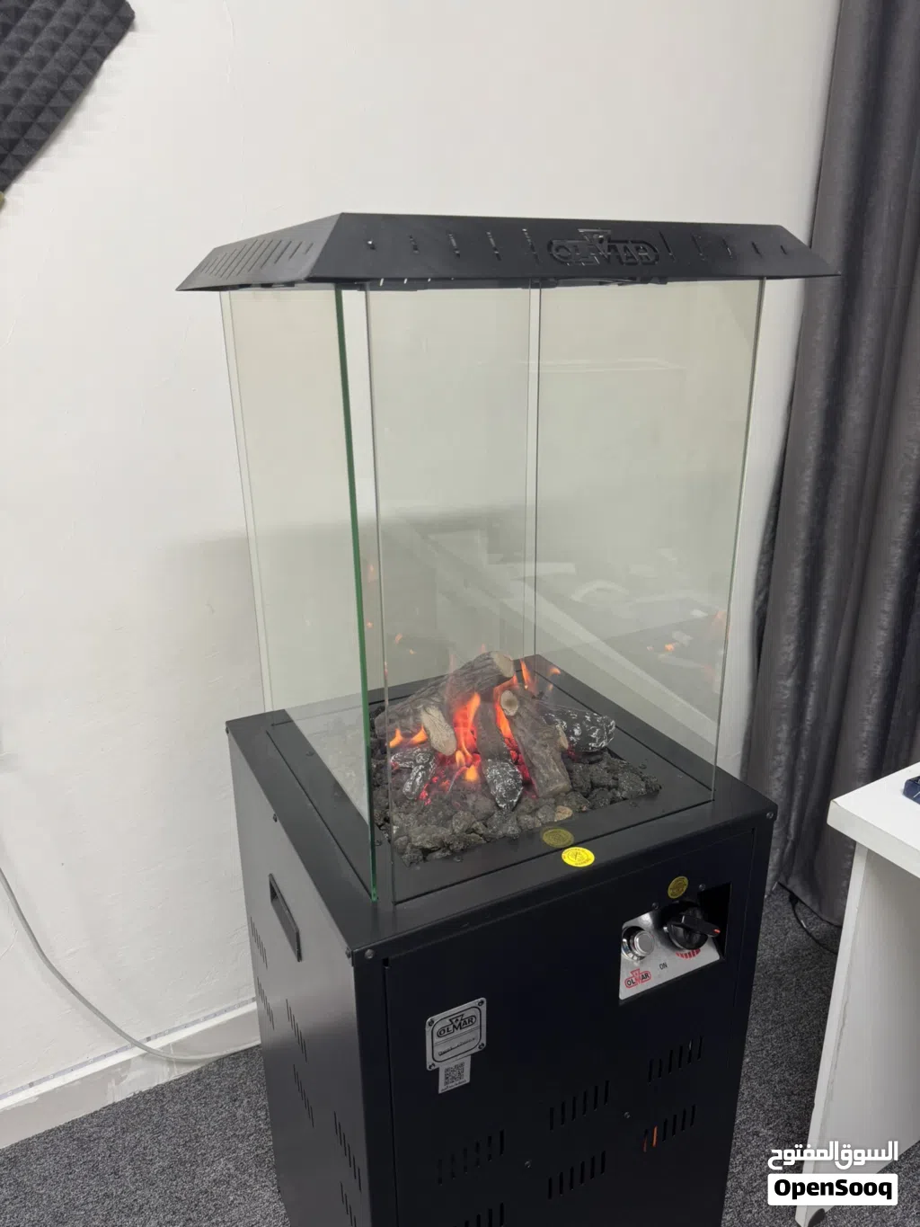 فاير بليس اولمار Fire place Olmar صوبة غاز موجودة في السلط السرو