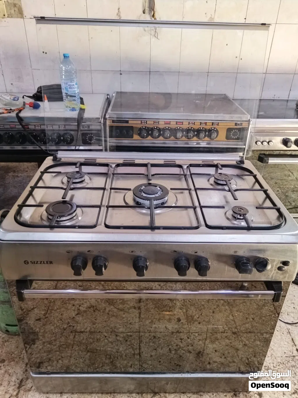 غاز سيزلر قياس 90 سم ايطالي اصلي ستانلس ستيل طبي