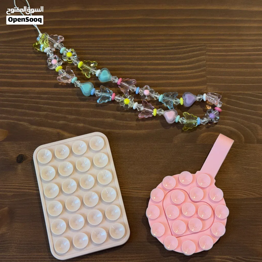 مجموعة إكسسوارات تلفون مميزة (phone straps& phone grip)