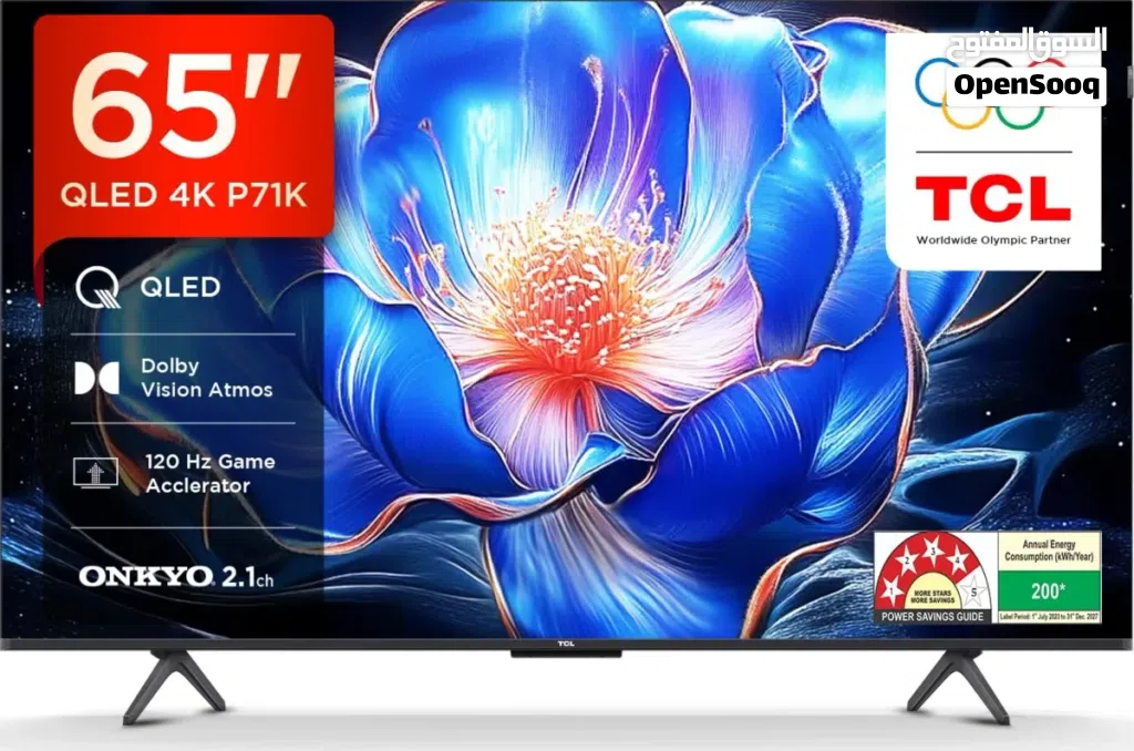 TCL QLED 4K 65" P71K Google TV