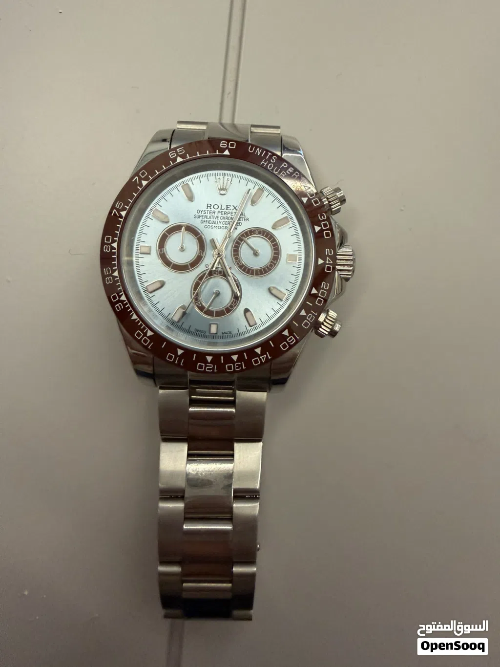 ساعة Rolex Daytona ستانلس ستيل
