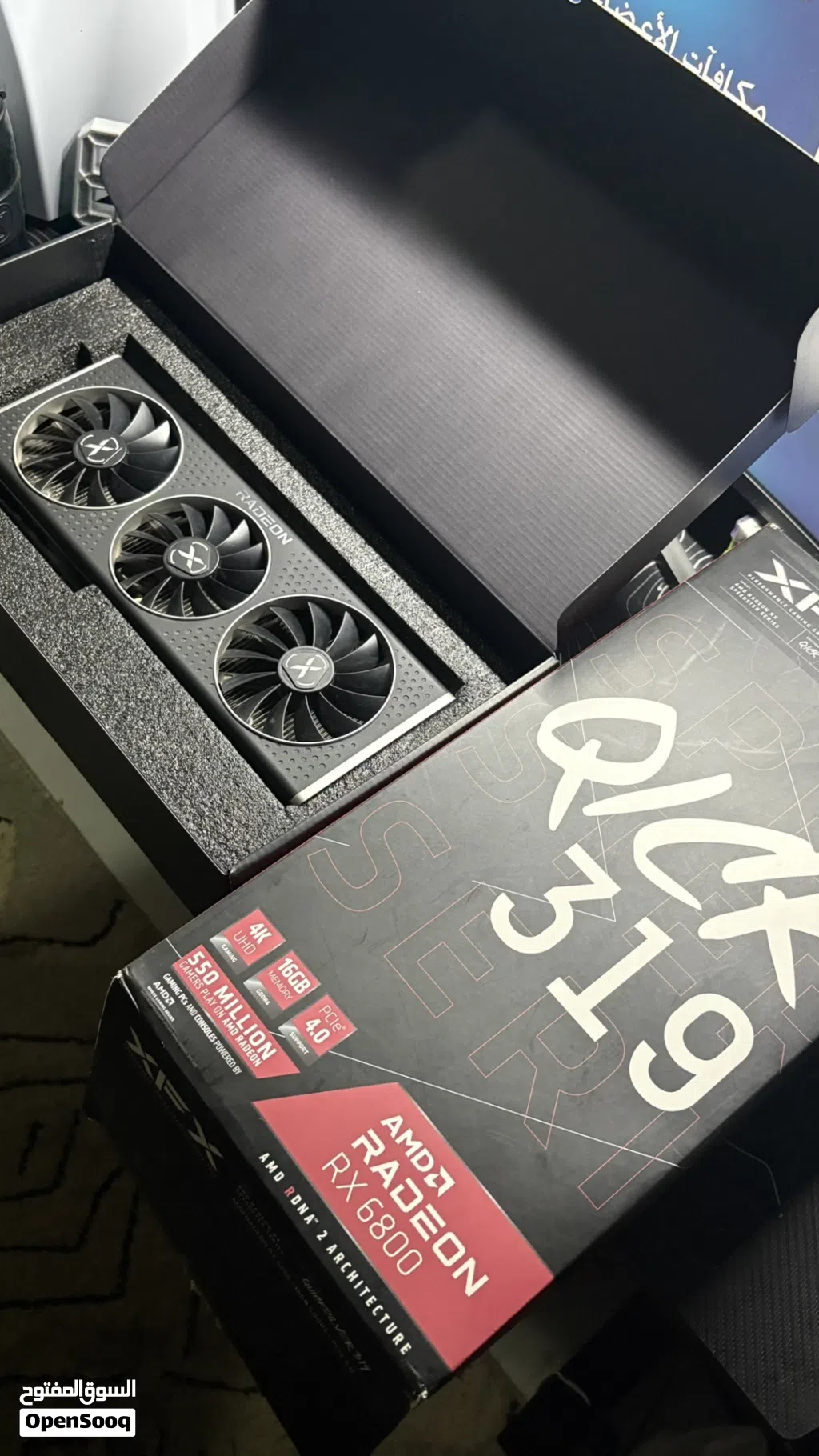 RX 6800 16 GB + توصيل مجاناً