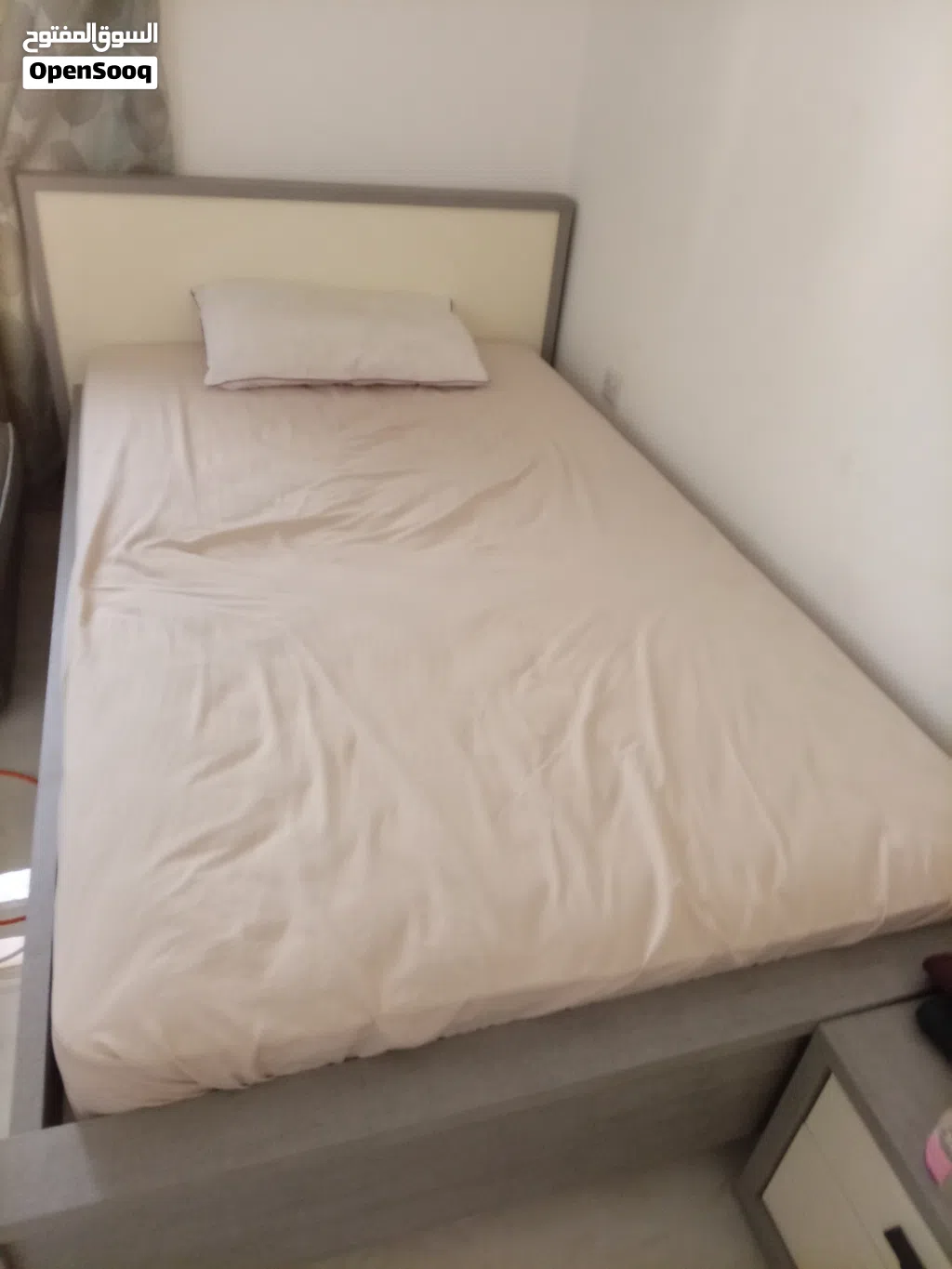 Two single beds with mattress in good condition