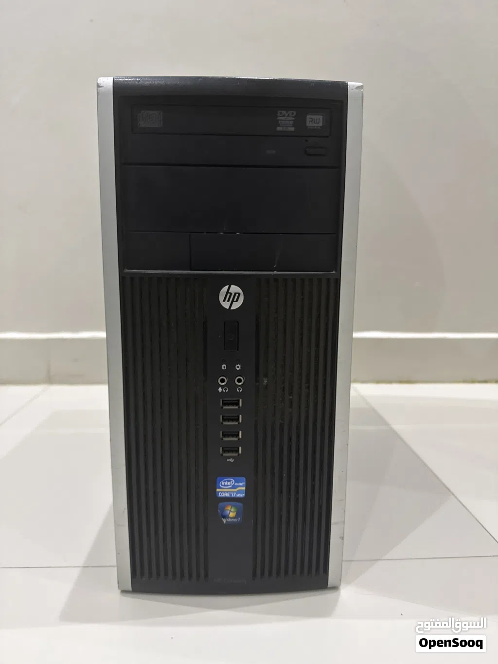 جهاز hp وشاشة hp ويندوز7
